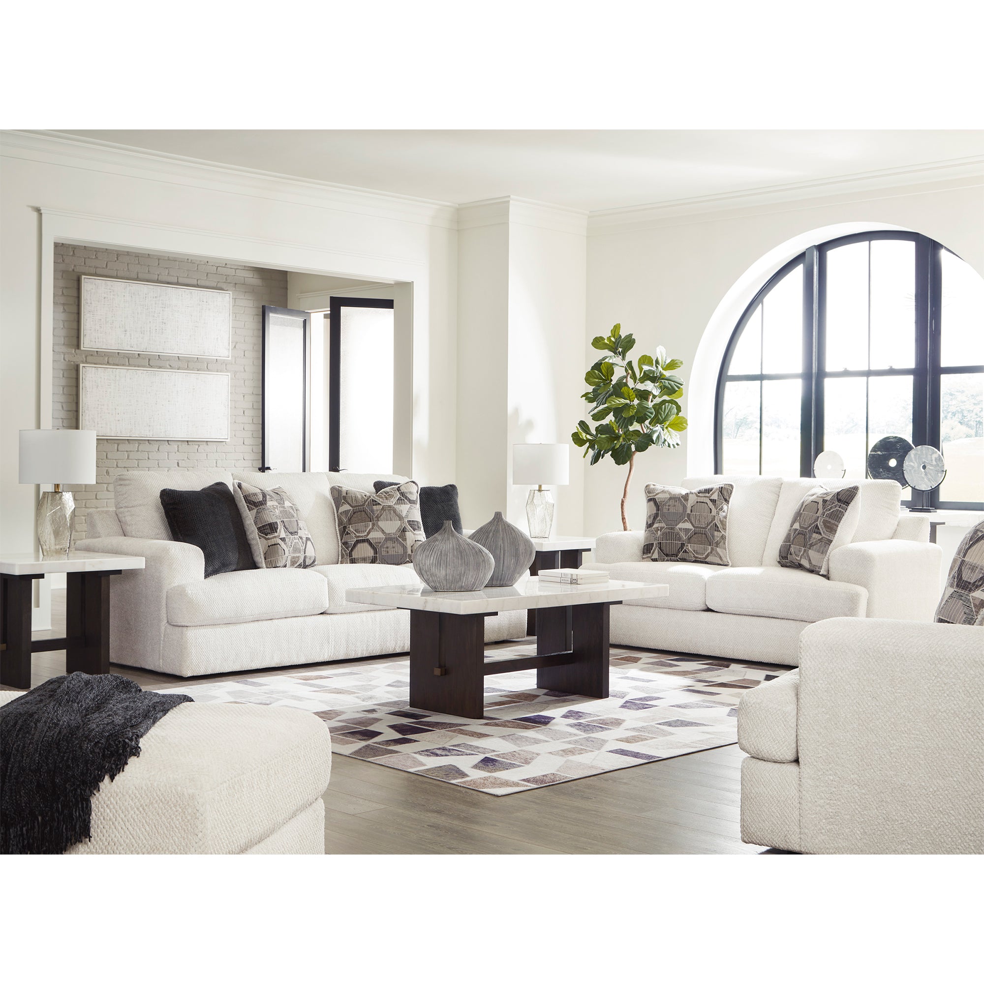 Karinne Sofa and Loveseat
