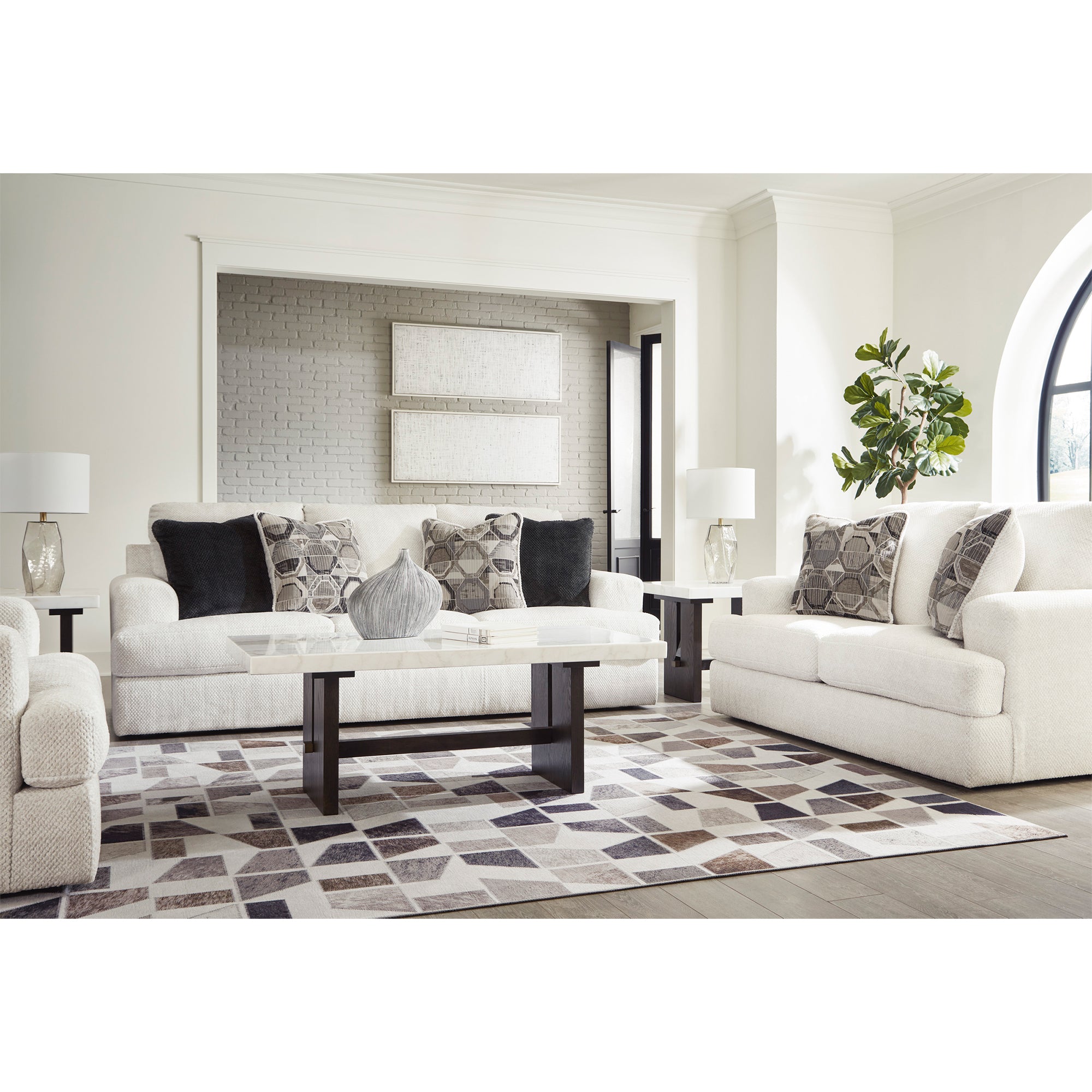 Karinne Sofa and Loveseat