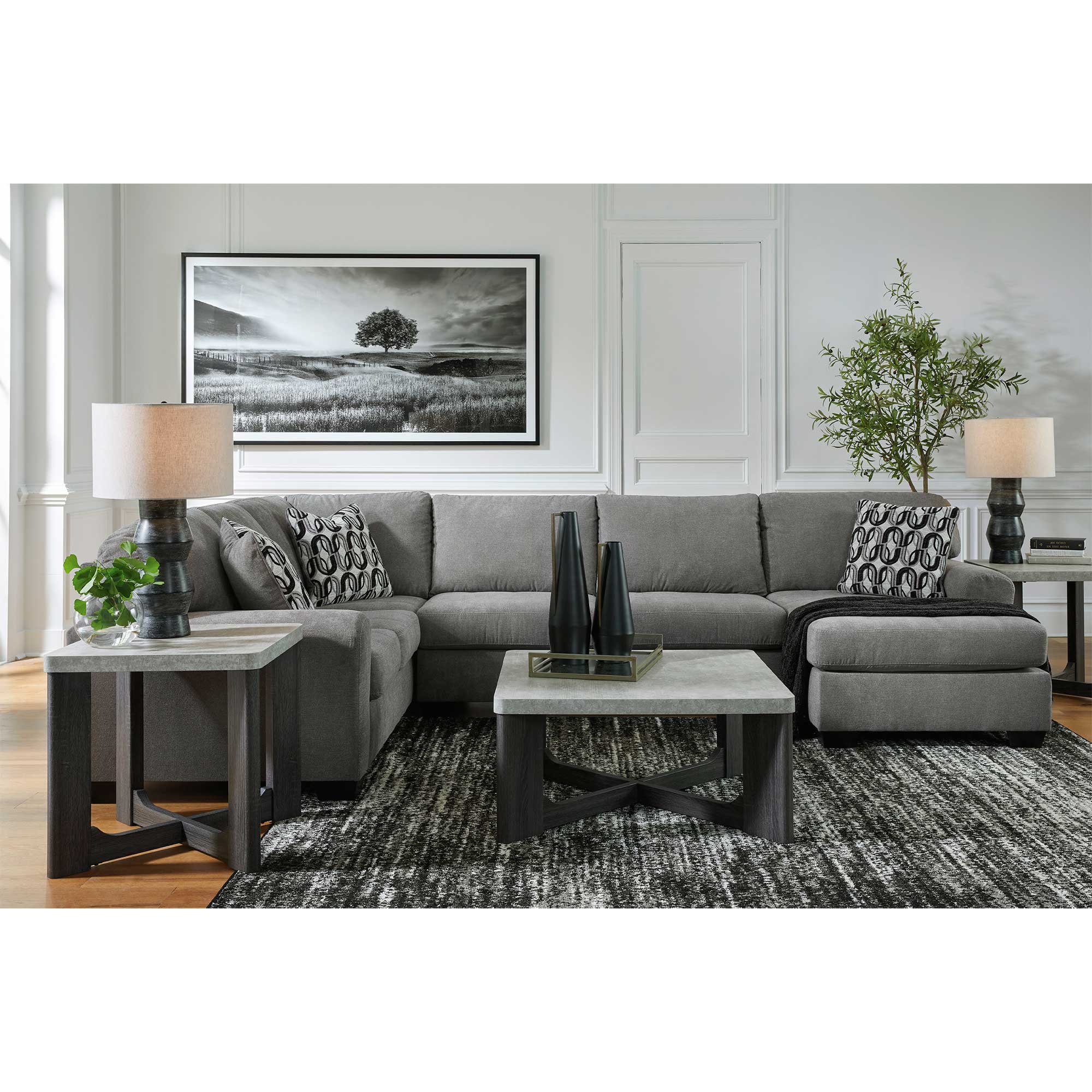 Birkdale Court 3-Piece Sectional with Chaise