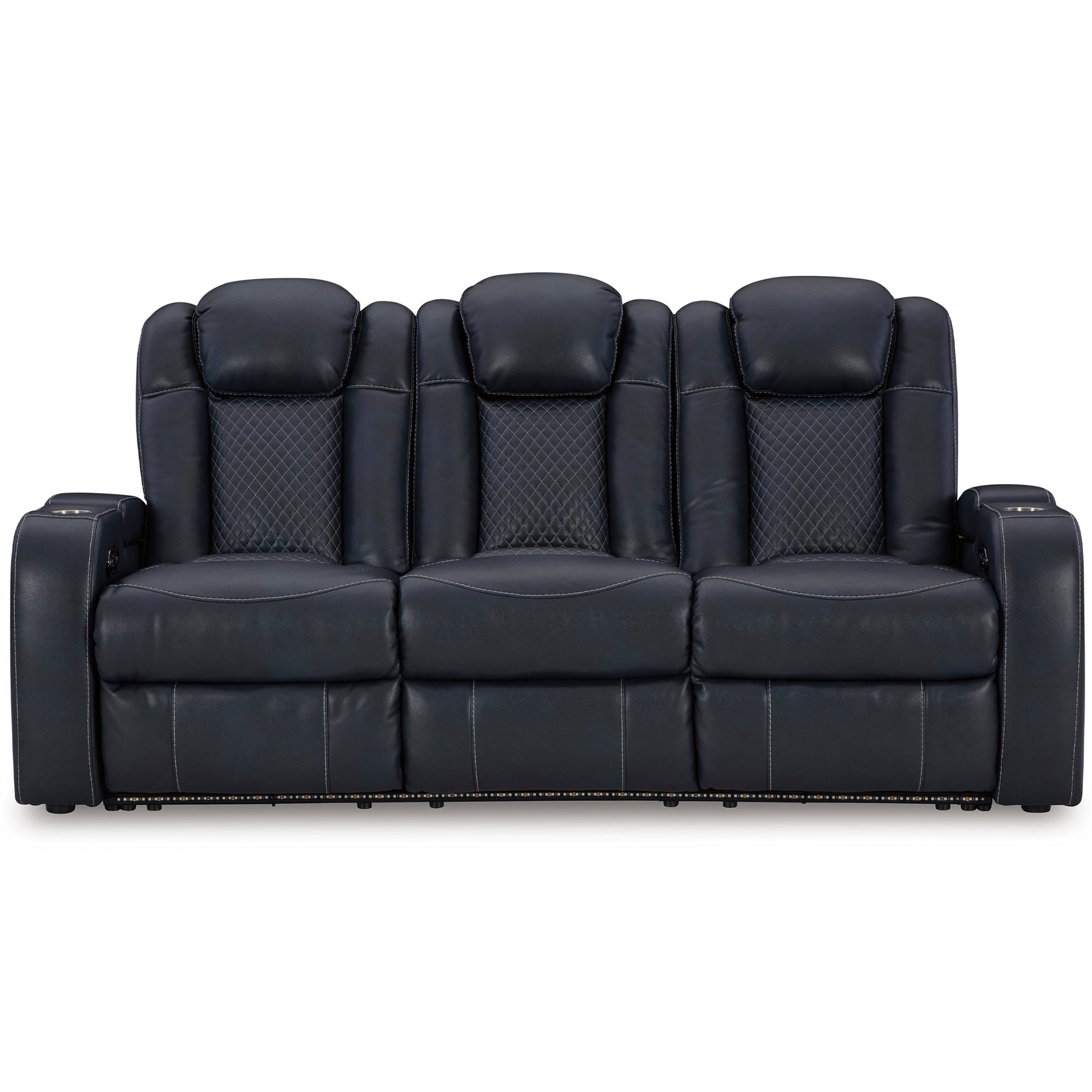 Fyne-Dyme Dual Power Reclining Sofa and Loveseat