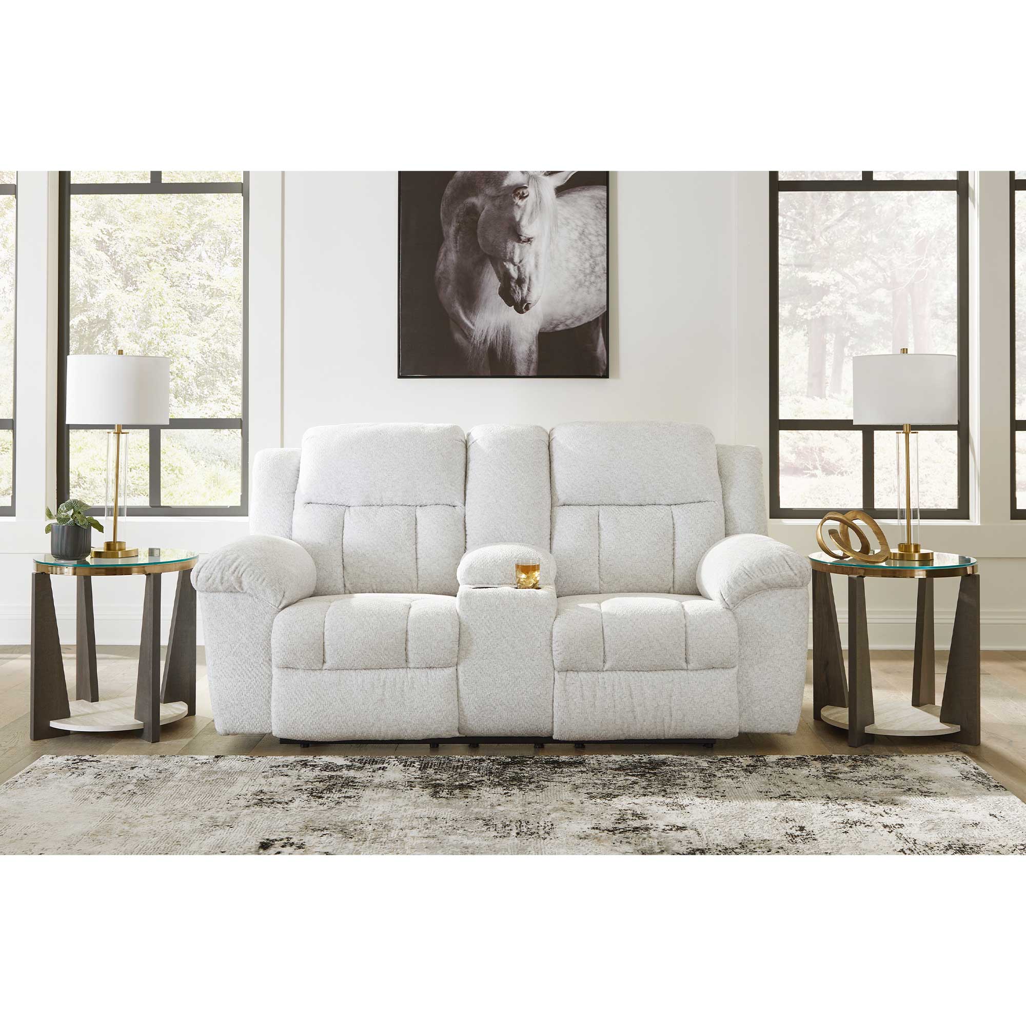 Frohn Manual Reclining Sofa and Loveseat Set