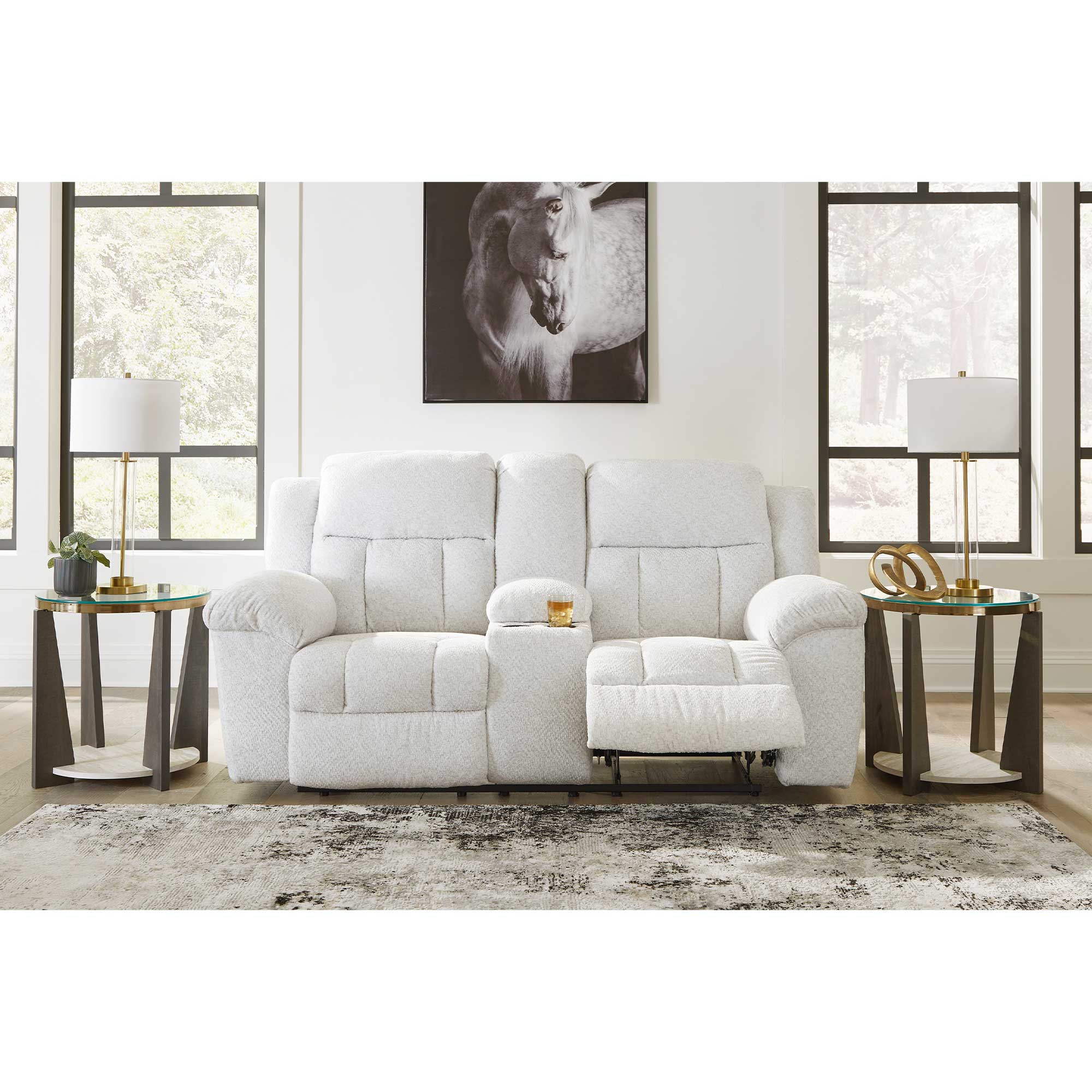 Frohn Manual Reclining Sofa and Loveseat Set