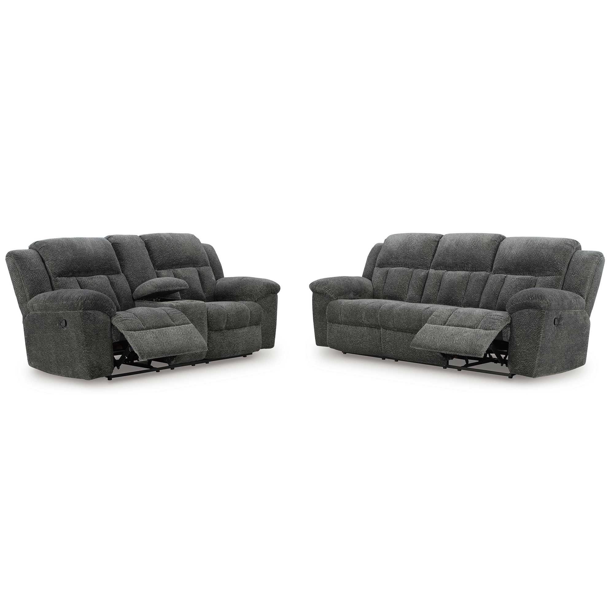 Frohn Manual Reclining Sofa and Loveseat Set