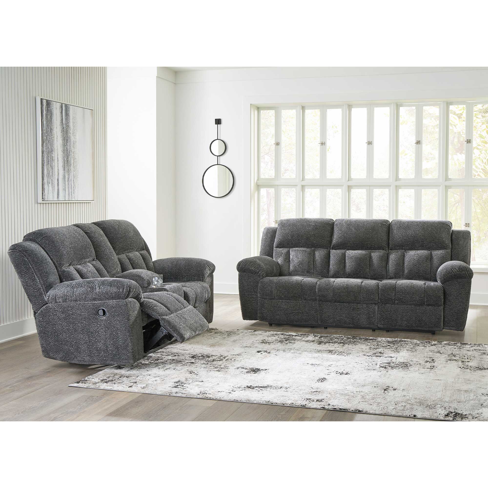 Frohn Manual Reclining Sofa and Loveseat Set
