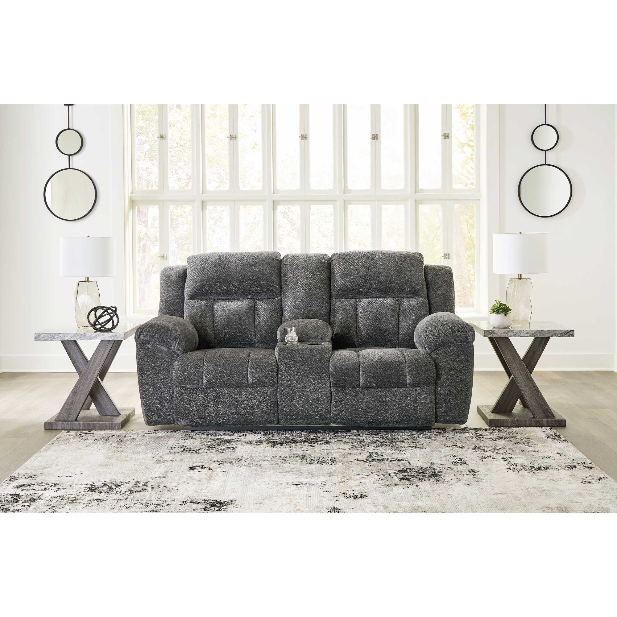 Frohn Manual Reclining Sofa and Loveseat Set