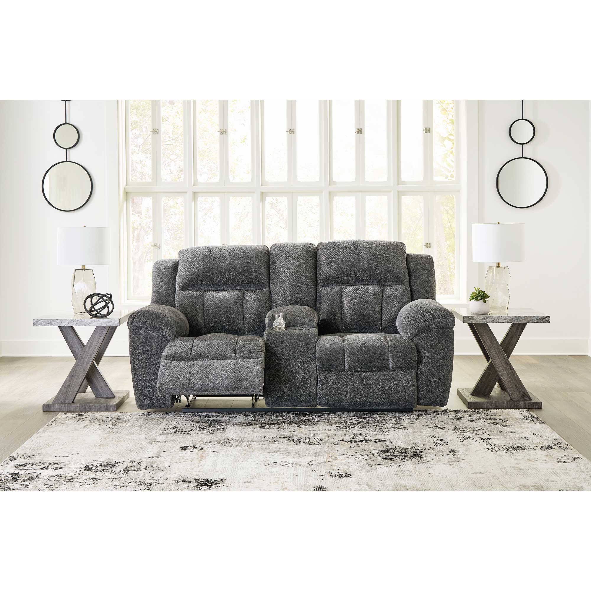 Frohn Manual Reclining Sofa and Loveseat Set