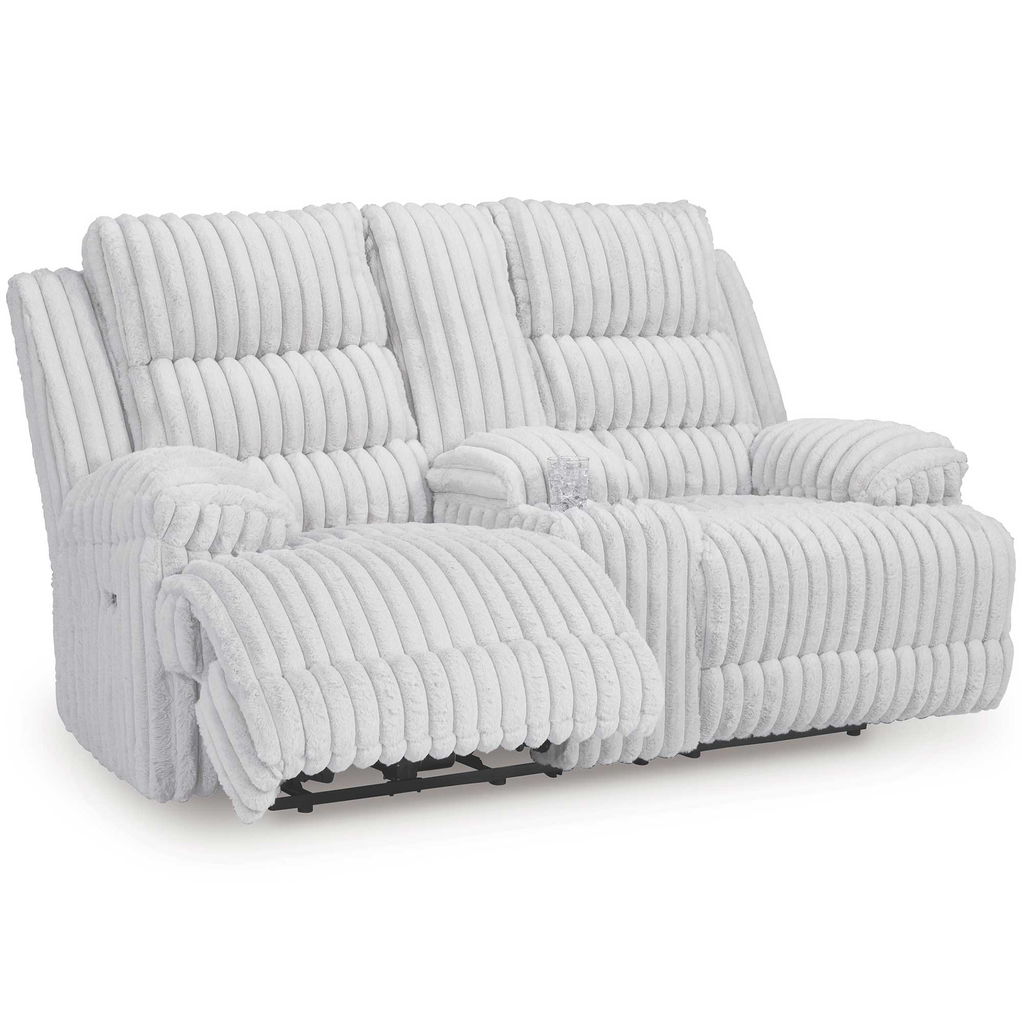 Rhines Falls Power Reclining Loveseat with Console