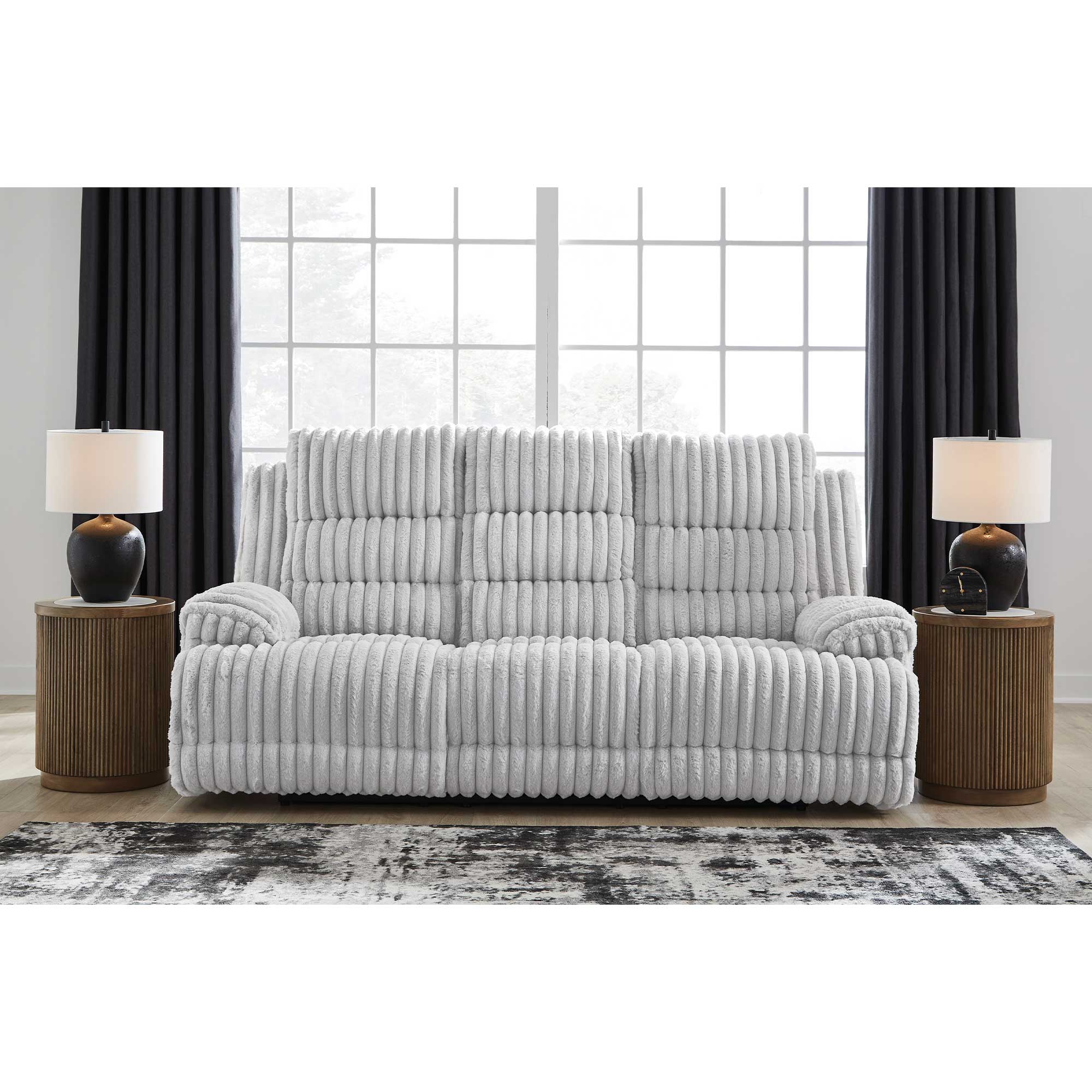 Rhines Falls Power Reclining Sofa and Loveseat Set