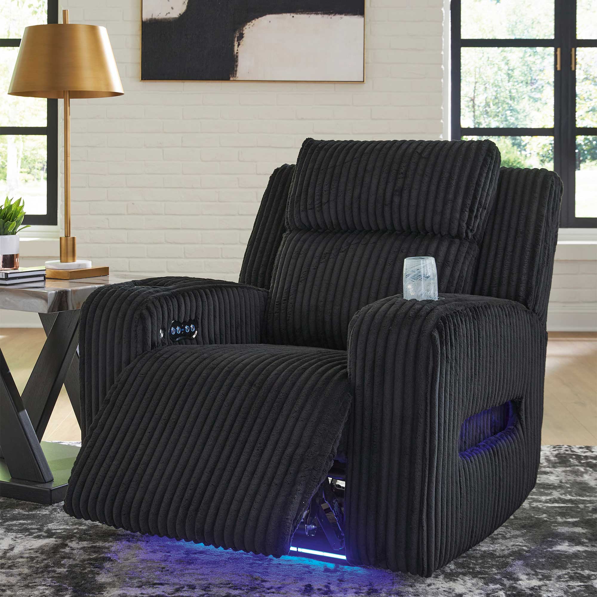 Forest Lake Dual Power Recliner