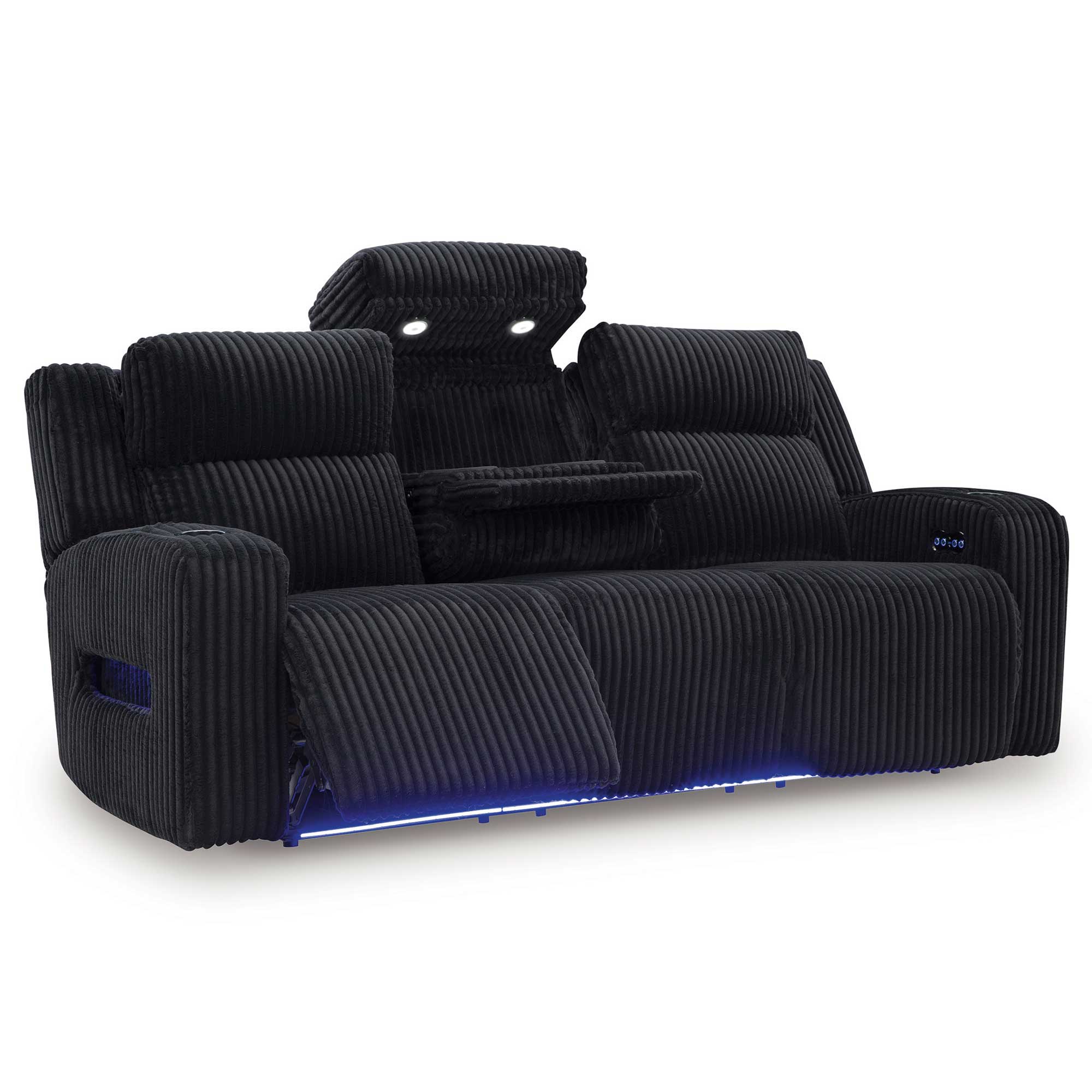 Forest Lake Dual Power Reclining Sofa and Loveseat