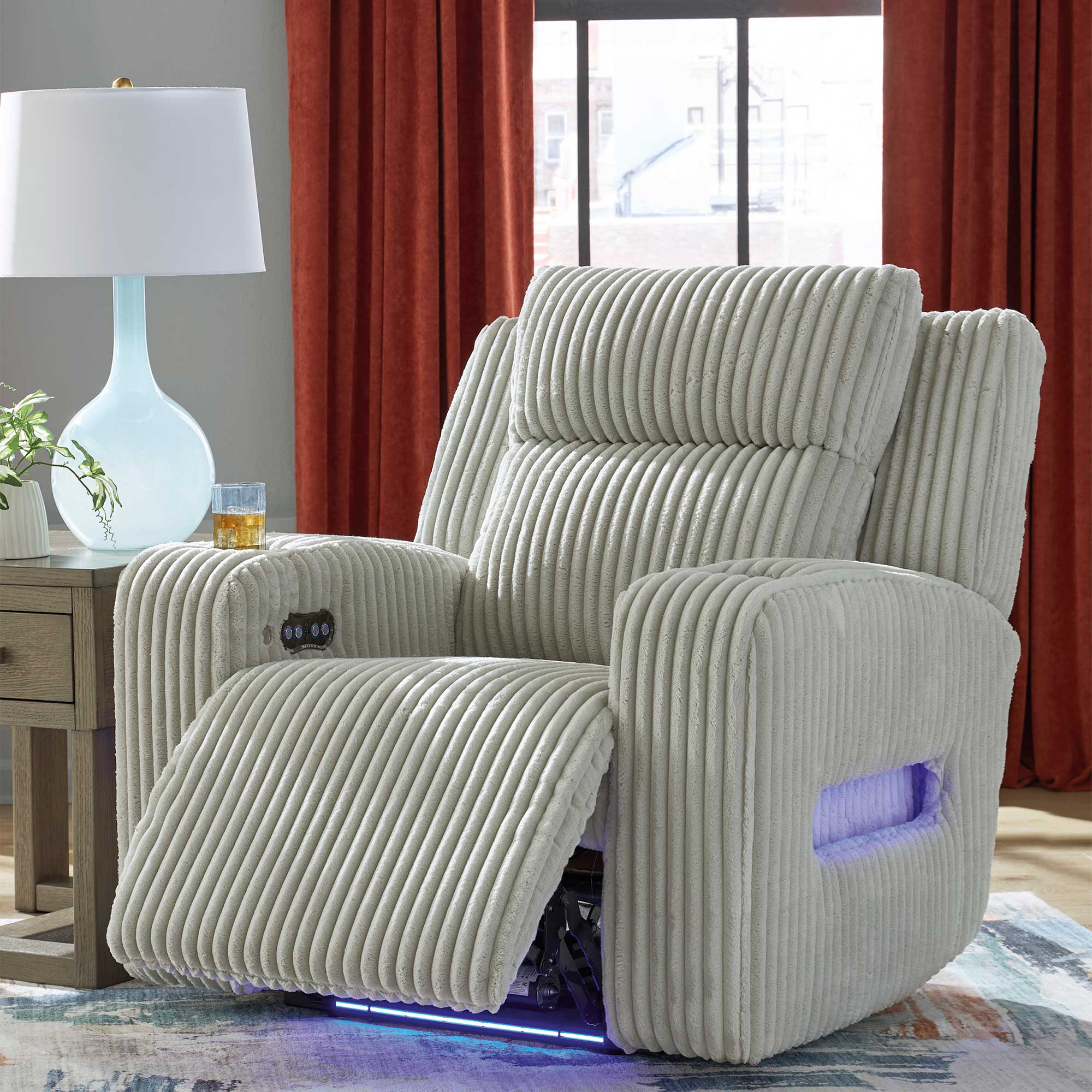 Forest Lake Dual Power Recliner