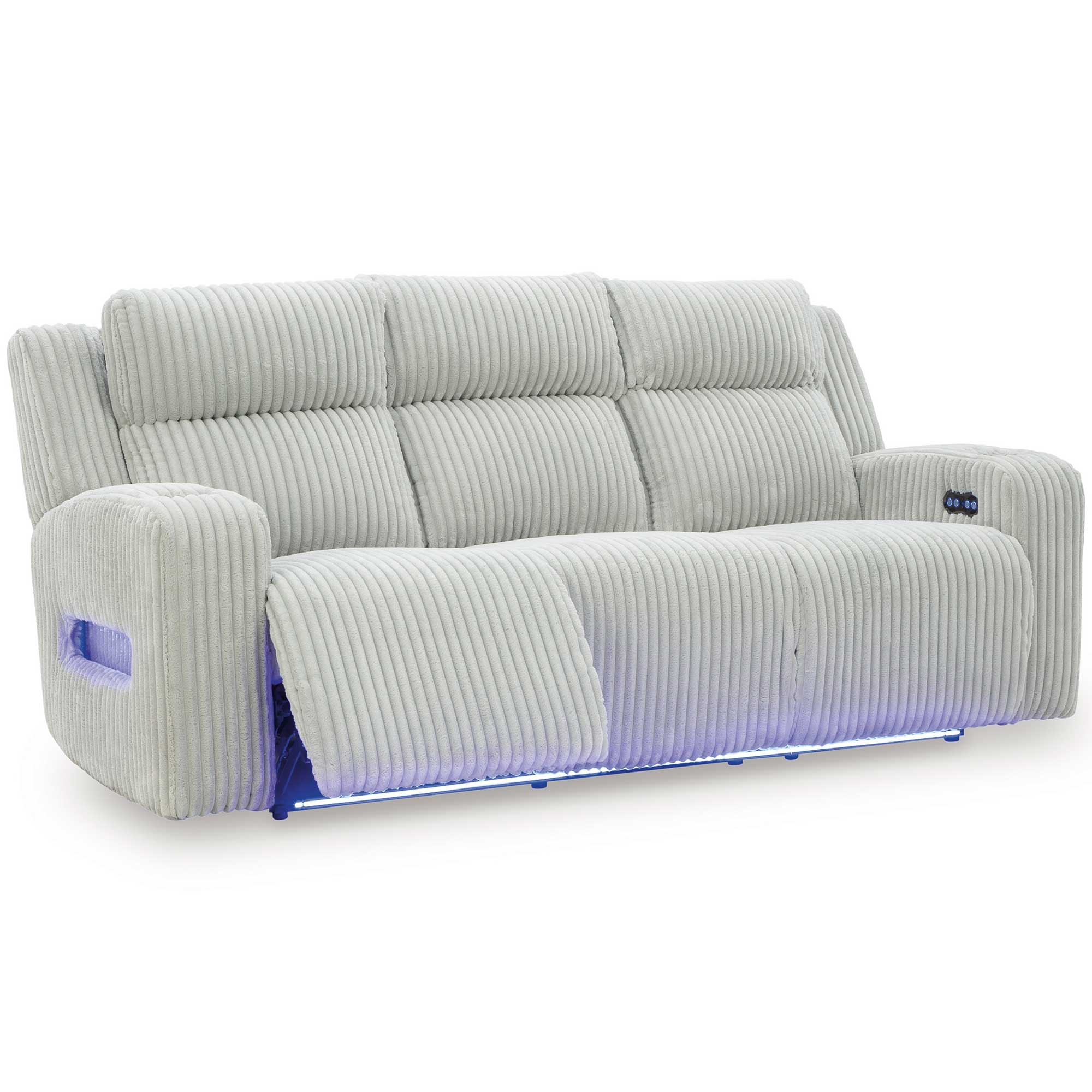 Forest Lake Dual Power Reclining Sofa and Loveseat