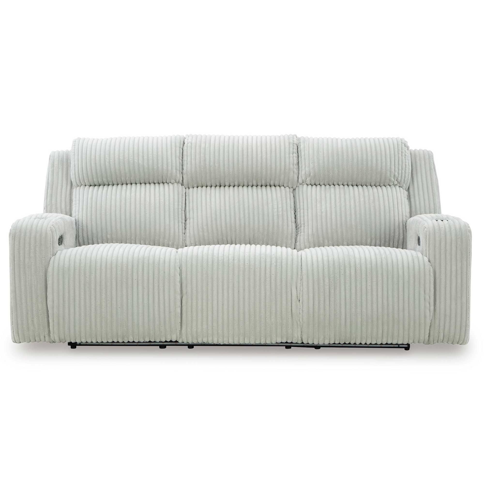 Forest Lake Power Reclining Sofa with Adjustable Headrest & LED Lighting