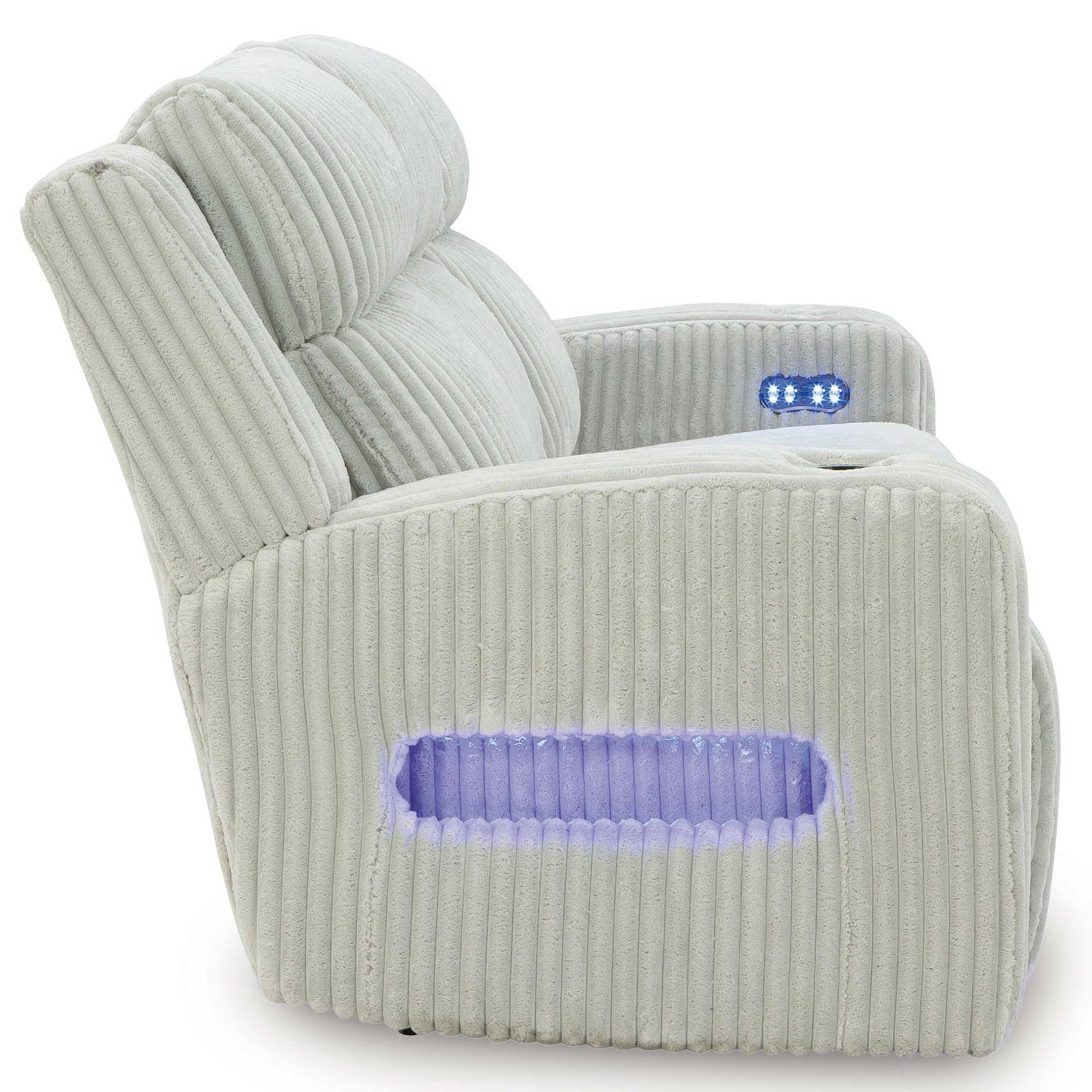 Forest Lake Dual Power Reclining Sofa and Loveseat