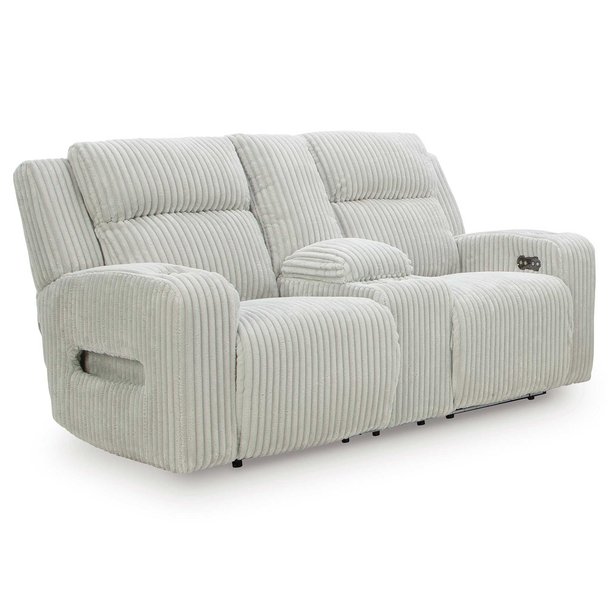 Forest Lake Dual Power Reclining Sofa and Loveseat