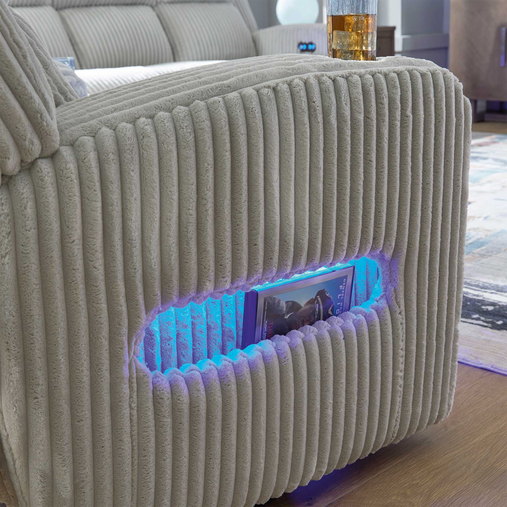 Forest Lake Dual Power Recliner