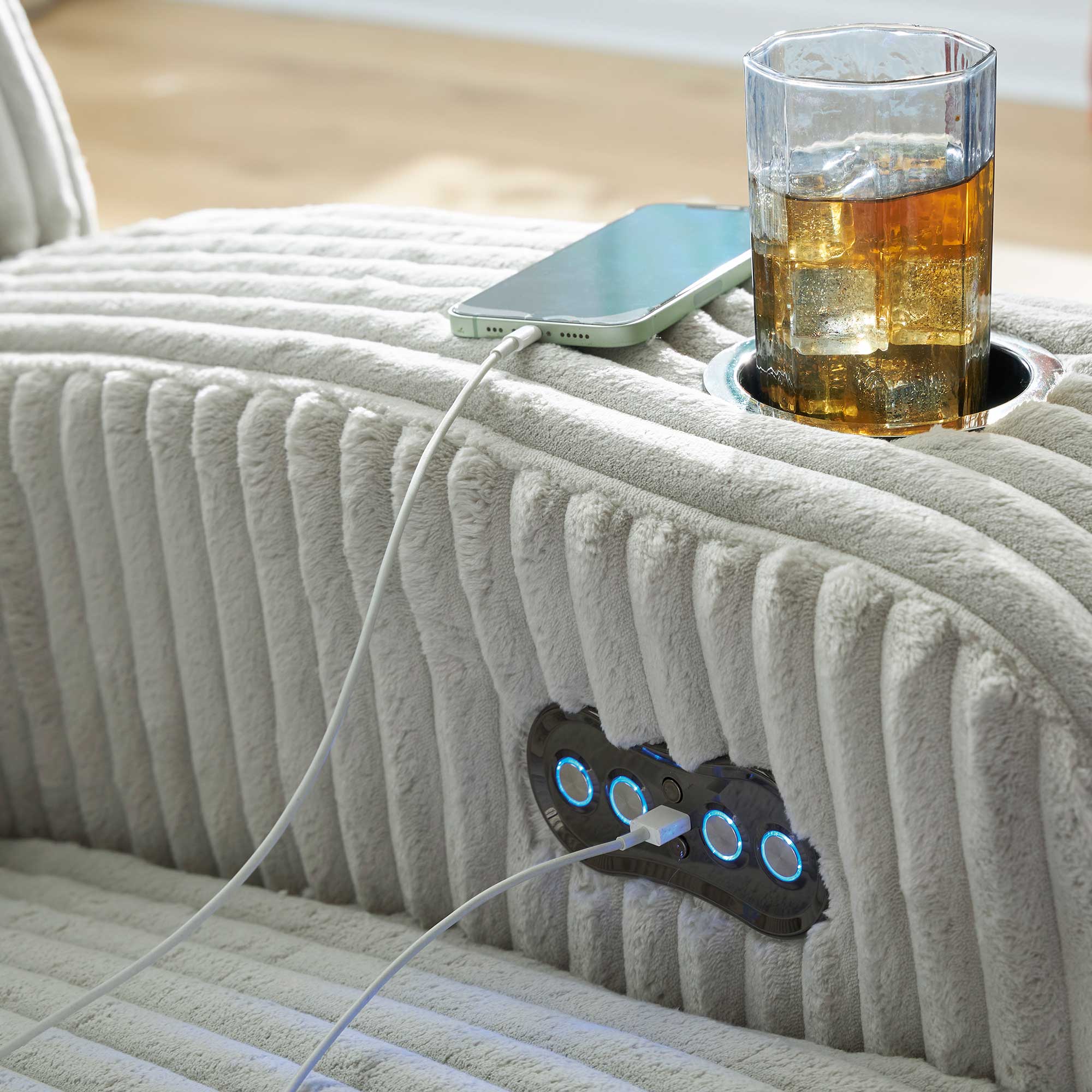 Forest Lake Dual Power Recliner