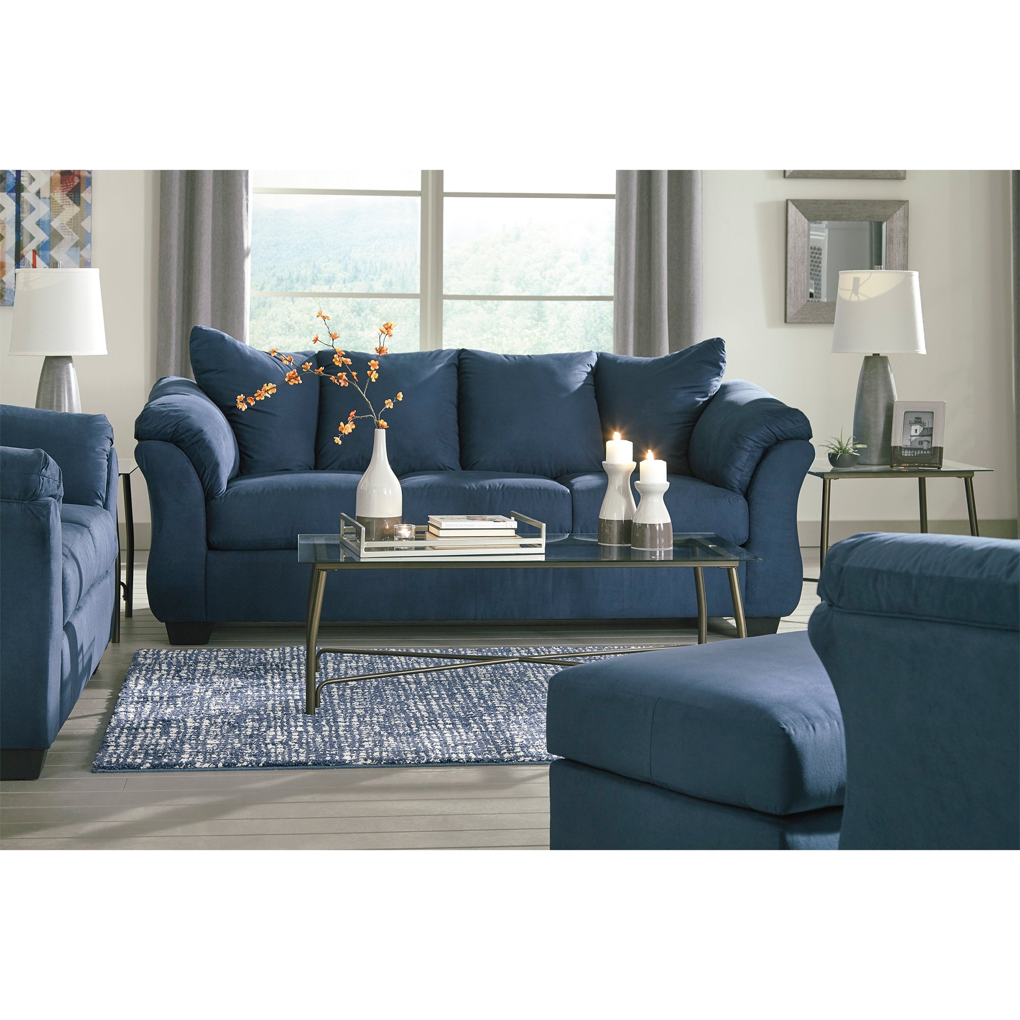Darcy Sofa and Loveseat