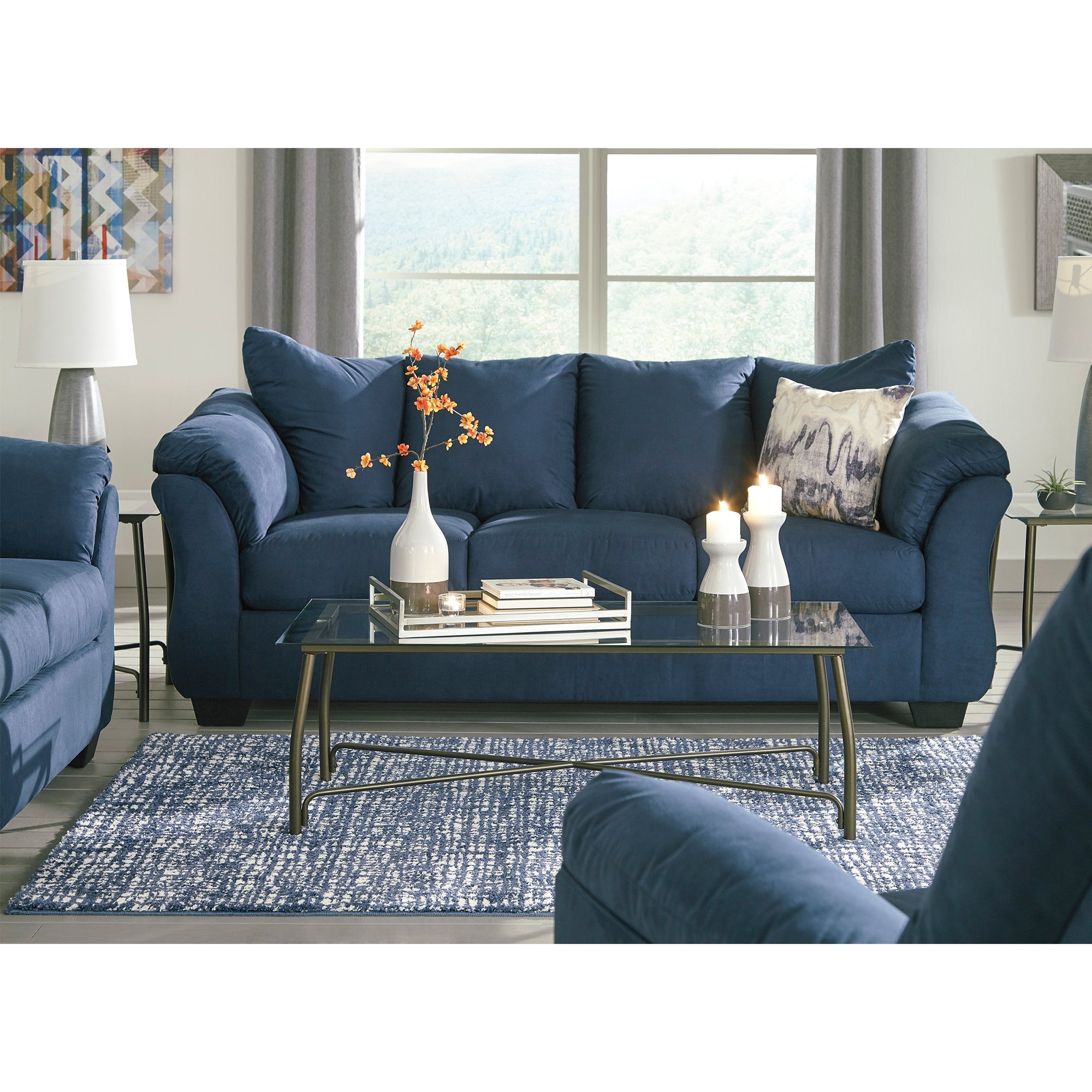 Darcy Sofa and Loveseat