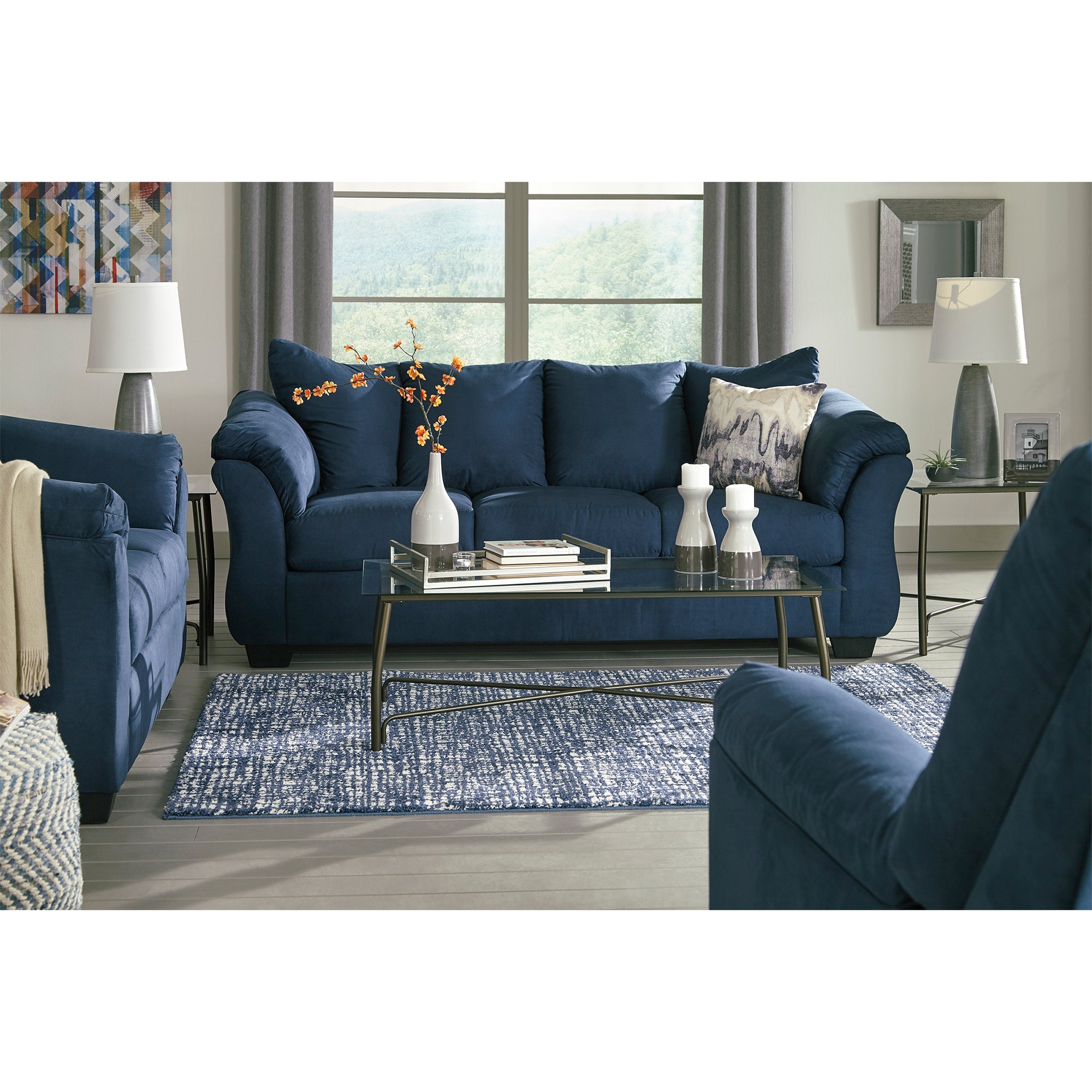 Darcy Sofa and Loveseat