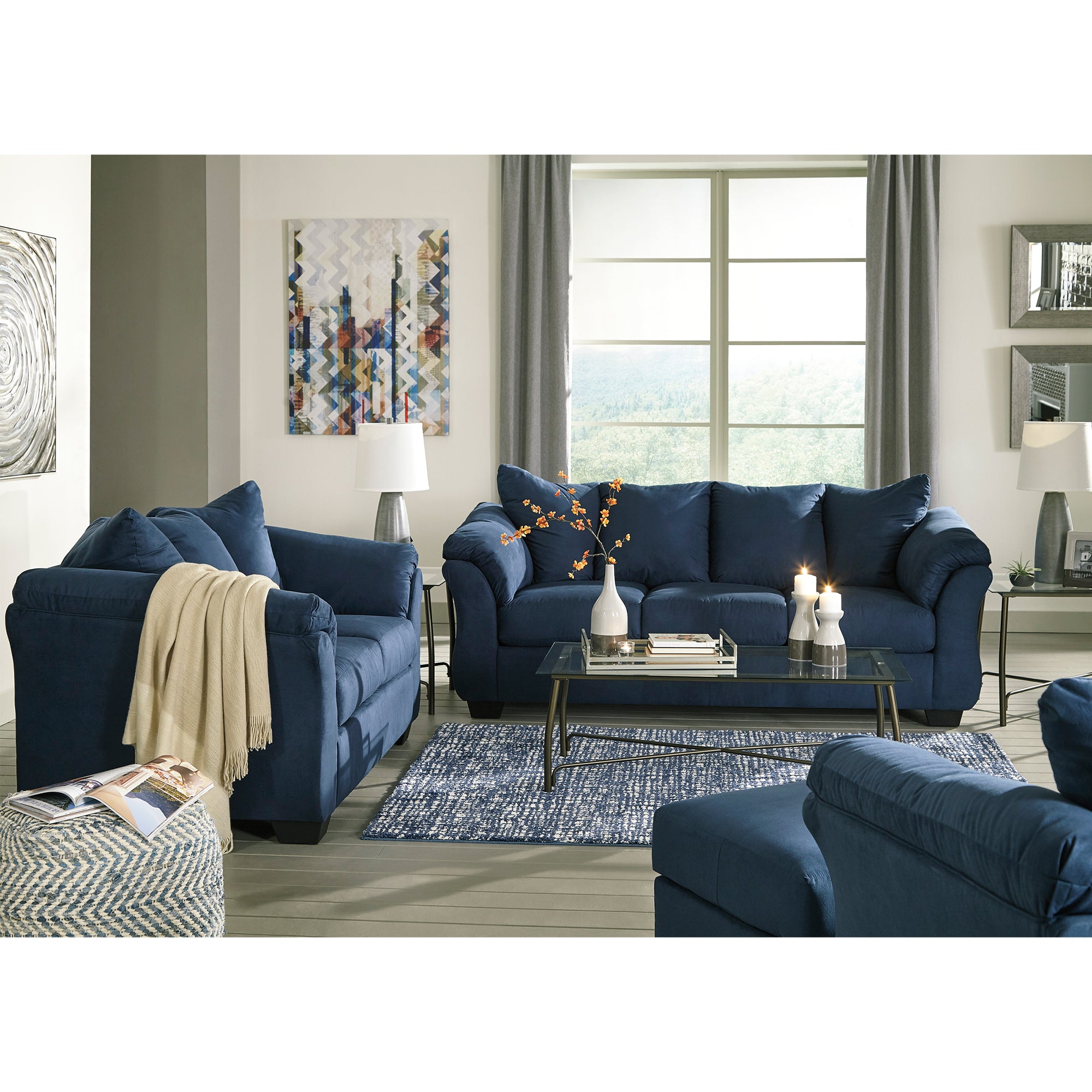 Darcy Sofa and Loveseat