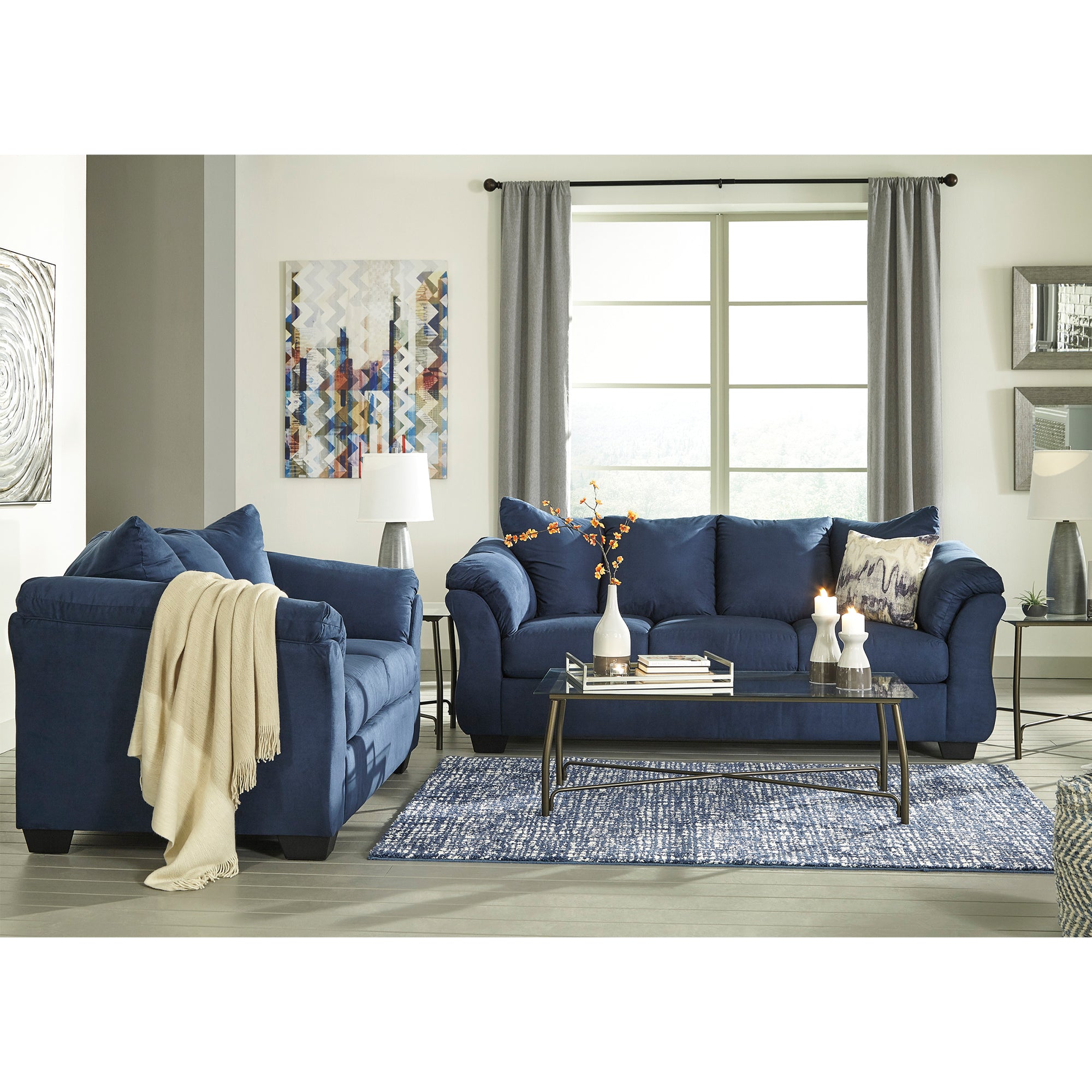 Darcy Sofa and Loveseat