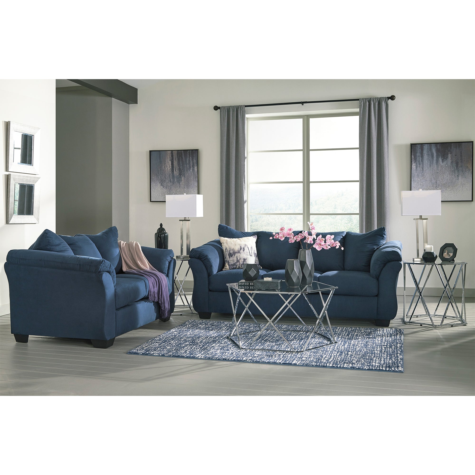 Darcy Sofa and Loveseat