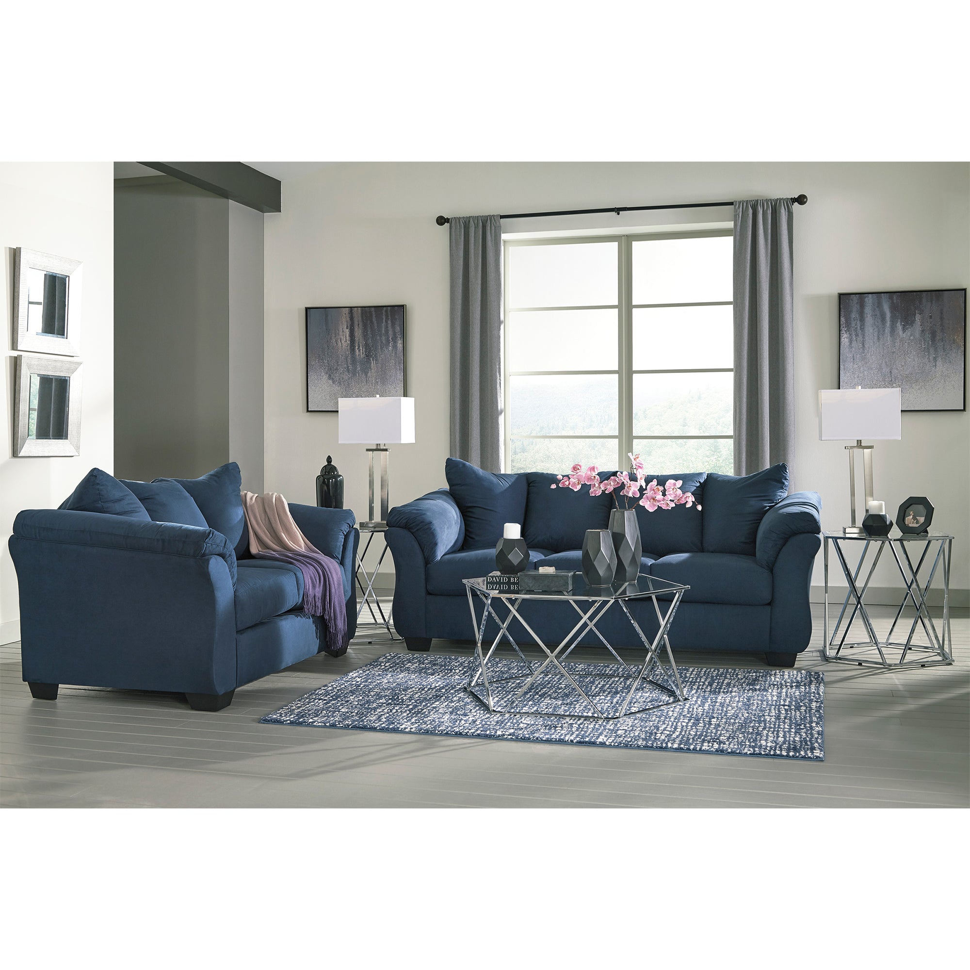 Darcy Sofa and Loveseat