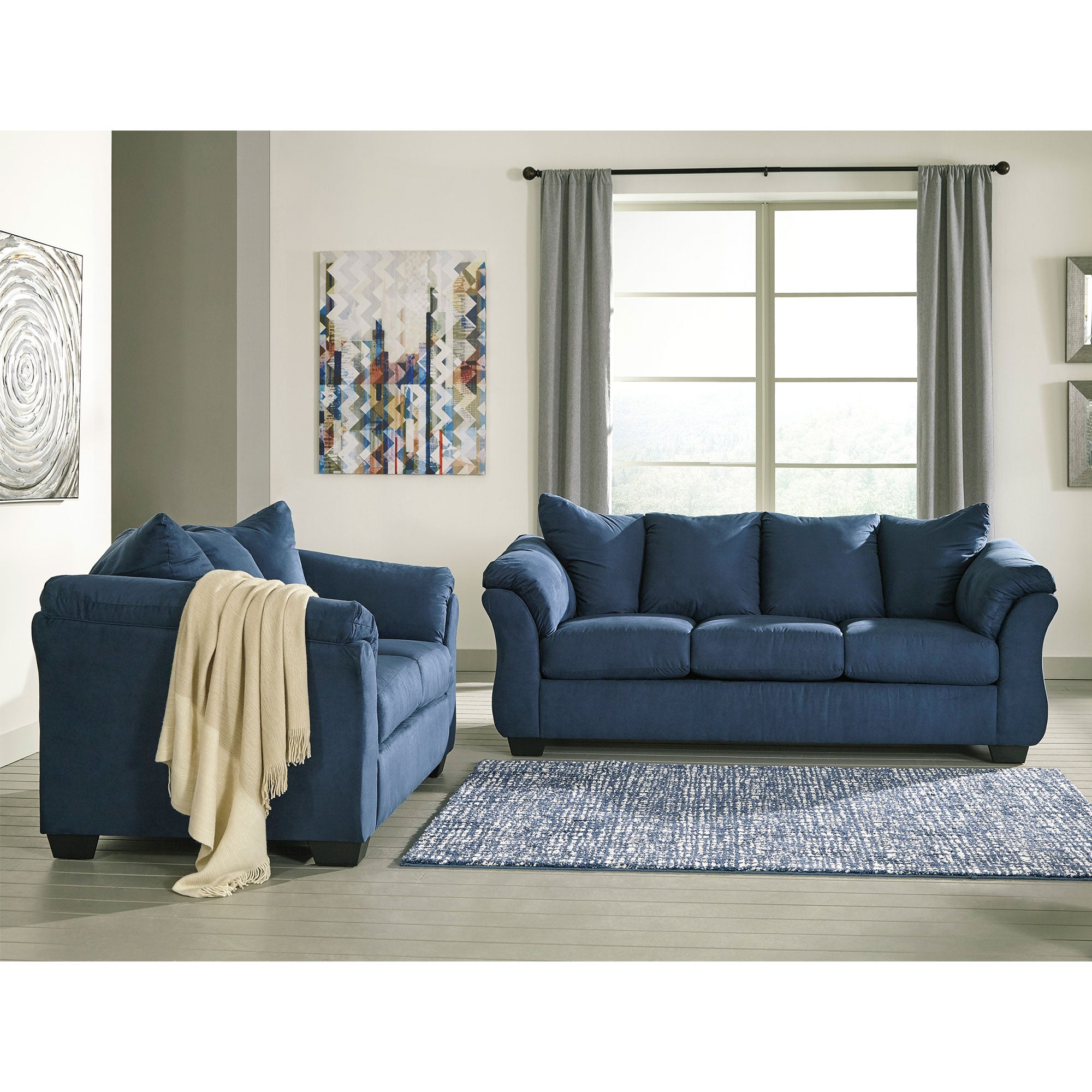 Darcy Sofa and Loveseat