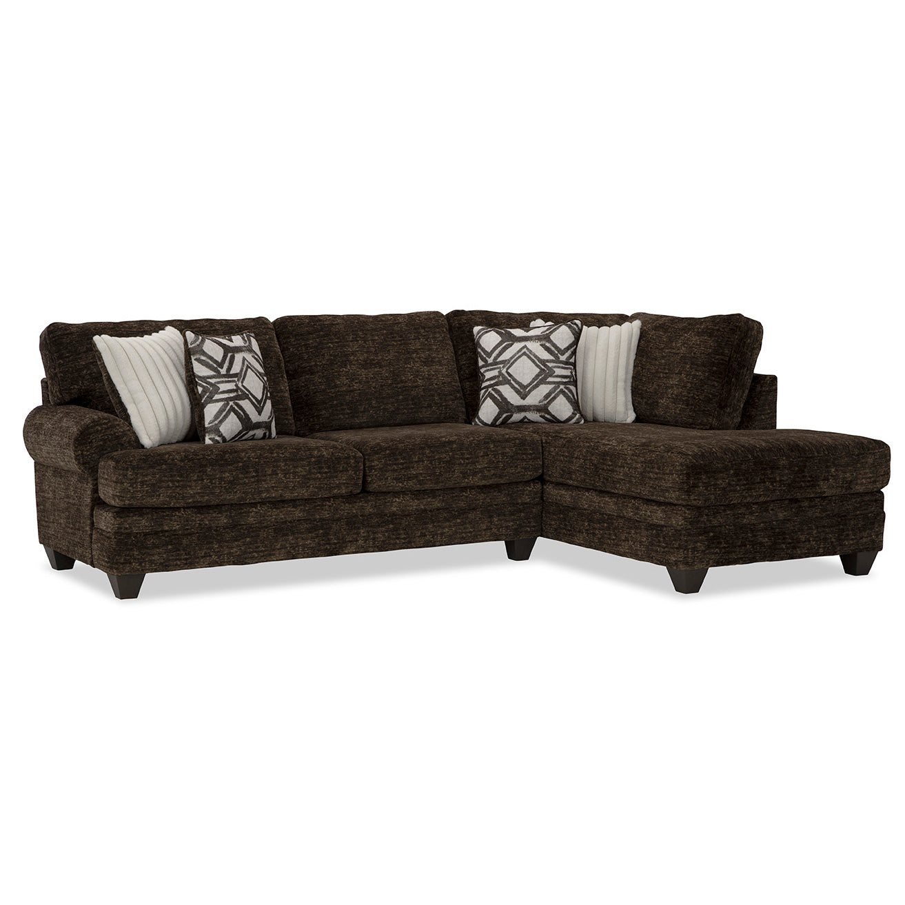 Cocoa Cosmos 2-Piece Sectional Sofa with Chaise