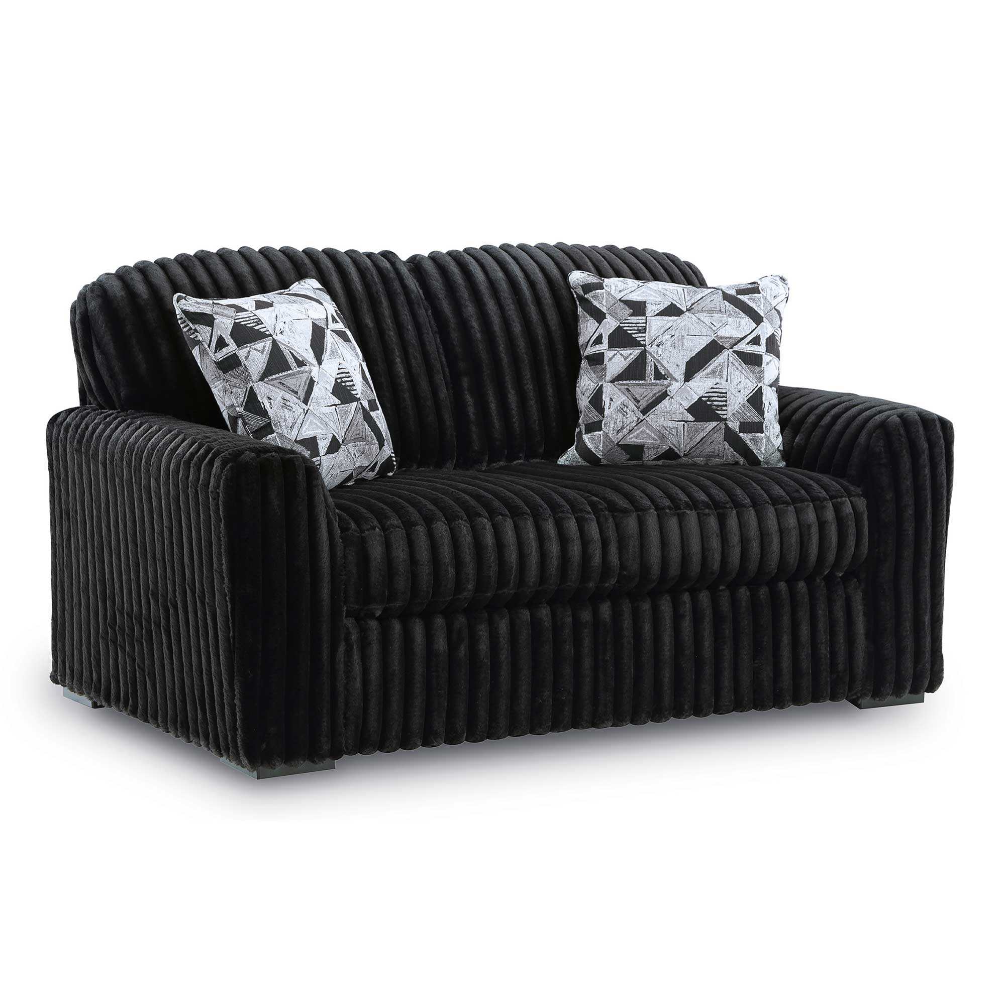 Midnight-Madness Sofa and Loveseat Set