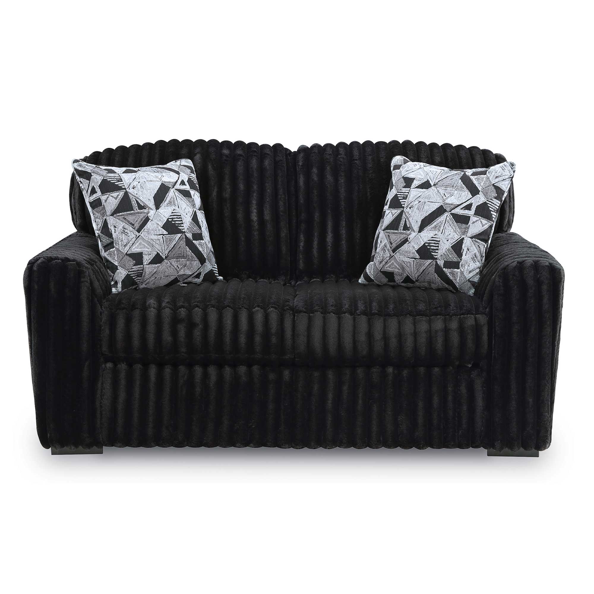 Midnight-Madness Sofa and Loveseat Set