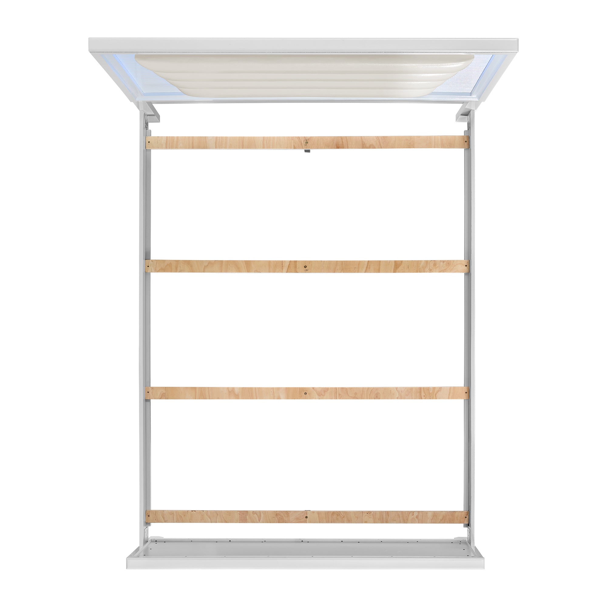 Denmark King Upholstered Bed with Mirrored Dresser