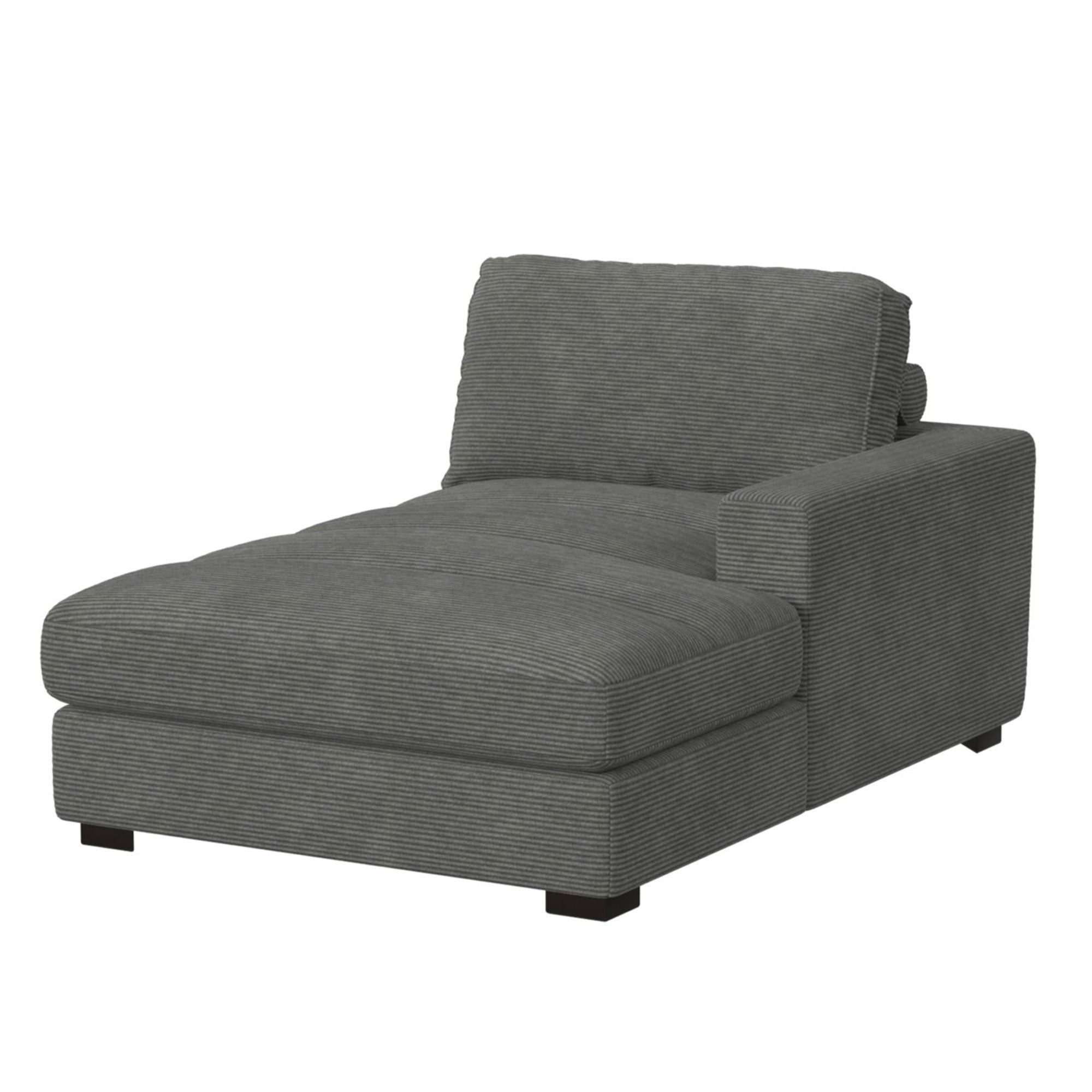 Horizon Steno Charcoal 3-Piece Sectional