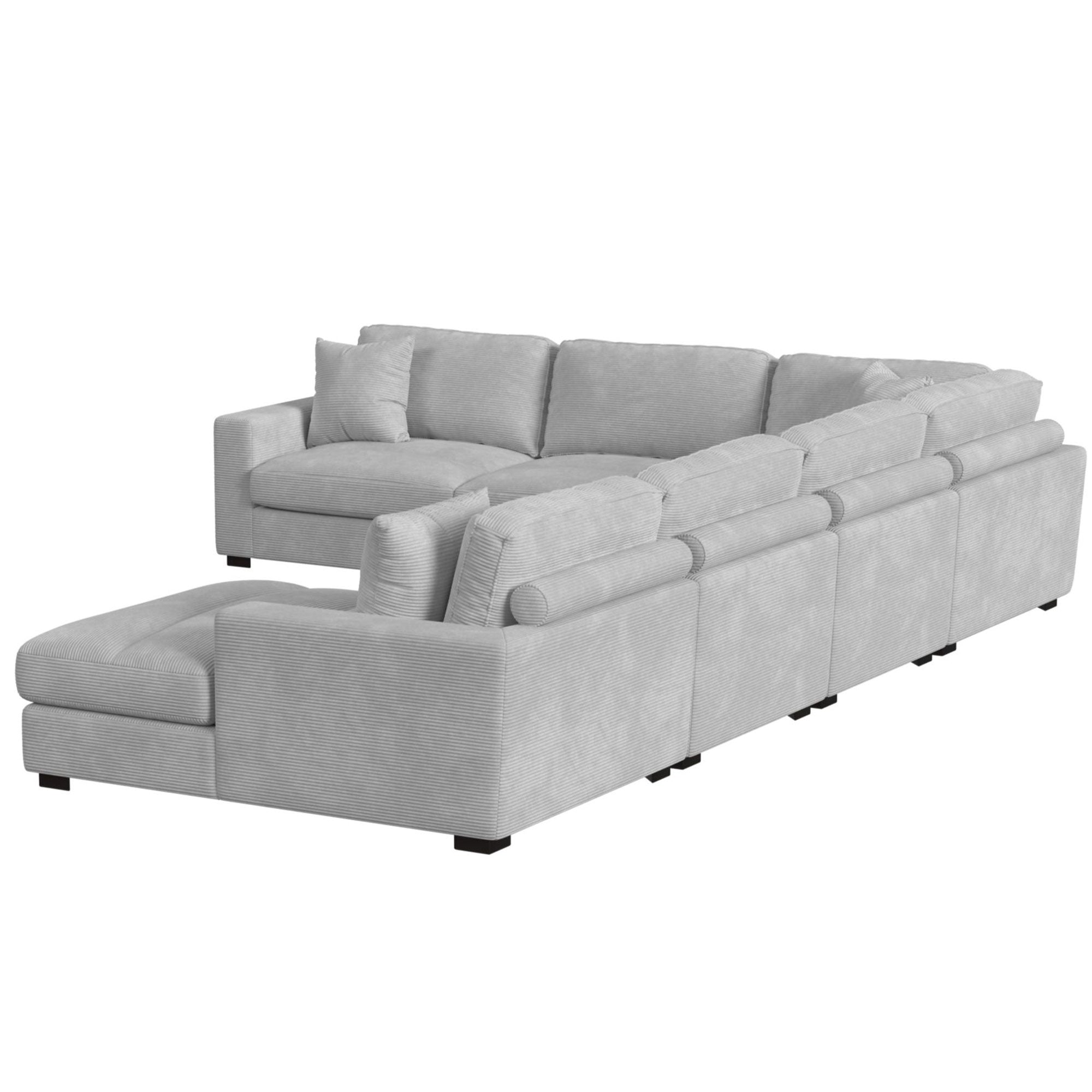 Horizon Steno Stone 6-Piece Sectional