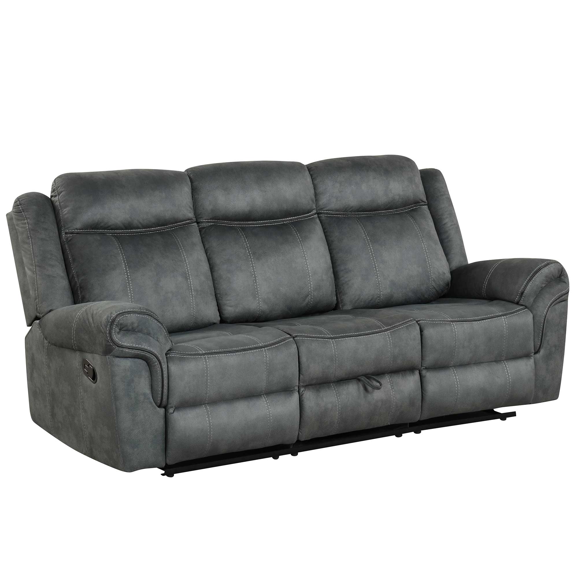 Darvin Manual Reclining Sofa and Loveseat Set