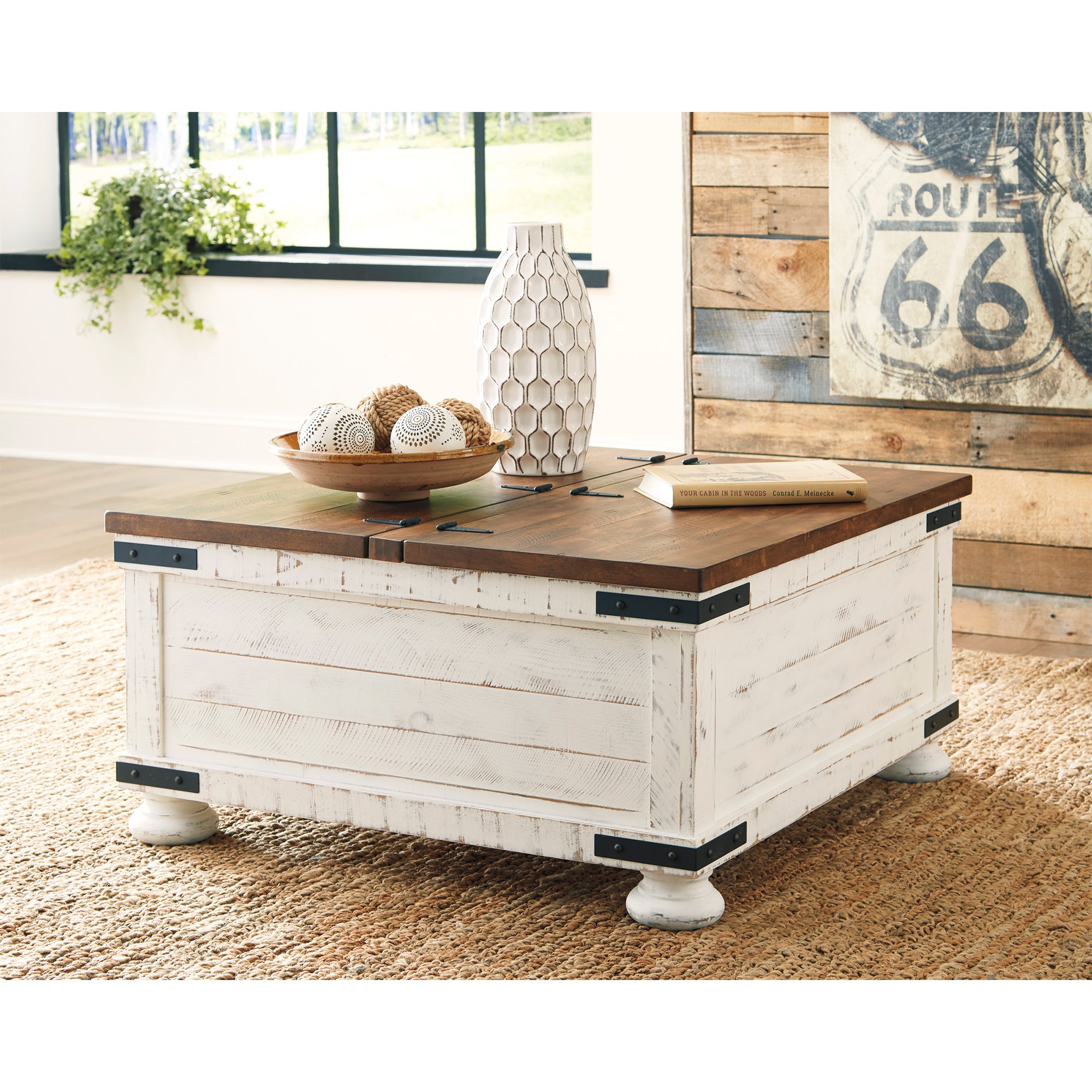 Wystfield Cocktail Table with Storage