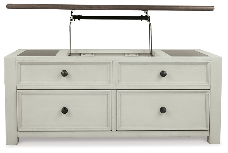 Bolanburg Lift Top Coffee Table - Two-tone