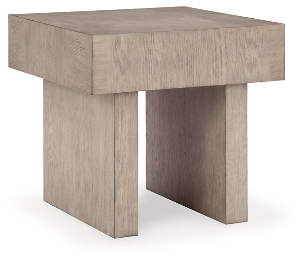 Jorlaina End Table - Light Grayish Brown
