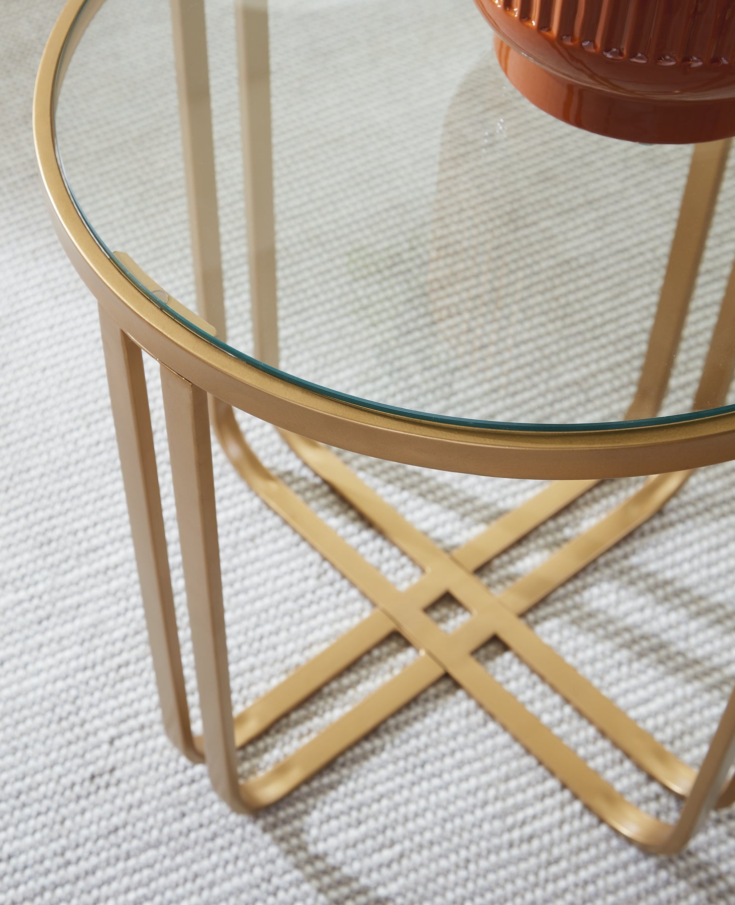 Milloton 3-Piece Table Set - Gold