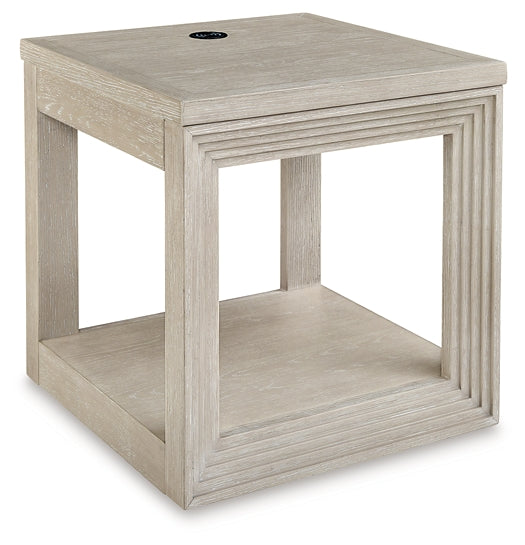 Marxhart End Table - Bisque