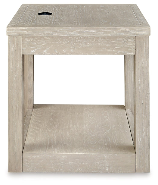 Marxhart End Table - Bisque