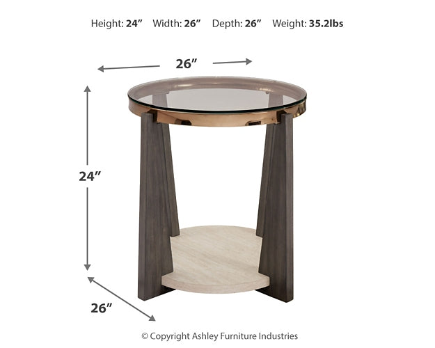 Frazwa End Table - Multi