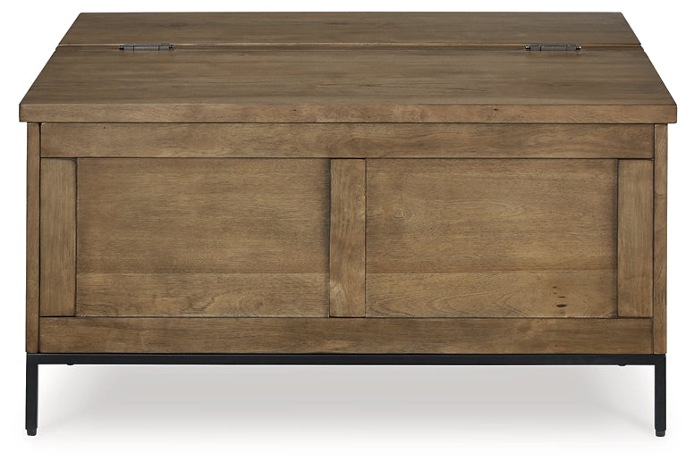 Torlanta Lift Top Coffee Table - Brown