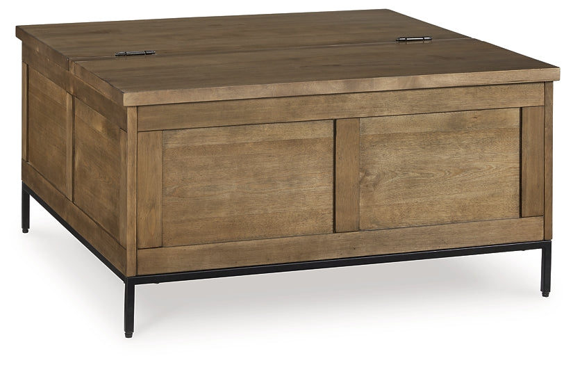 Torlanta Lift Top Coffee Table - Brown