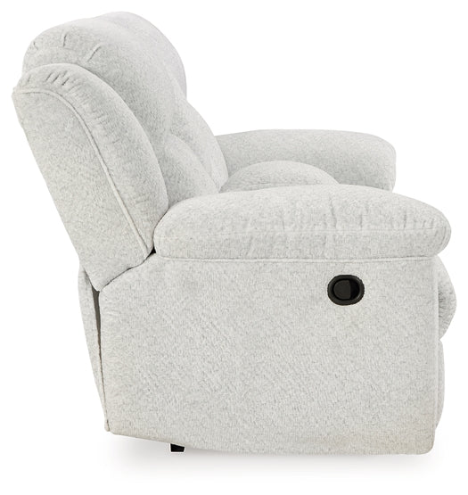 Frohn Manual Reclining Loveseat with Console