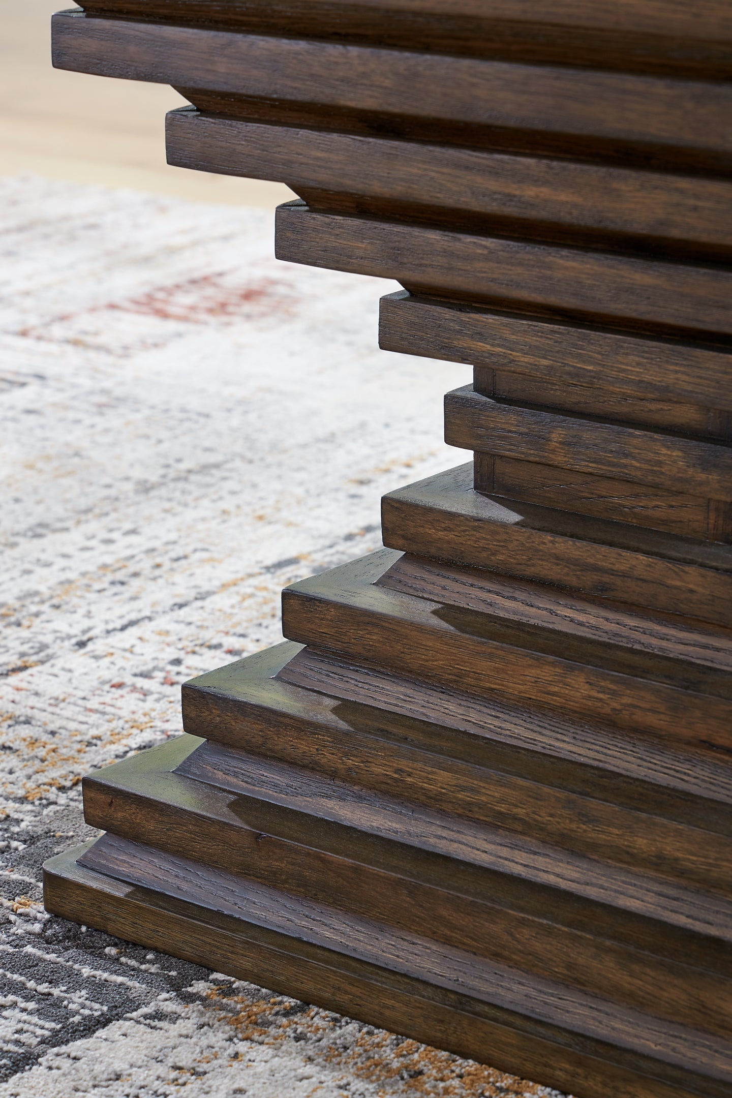 Hannodream End Table - Warm Brown