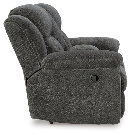 Frohn Manual Reclining Loveseat with Console