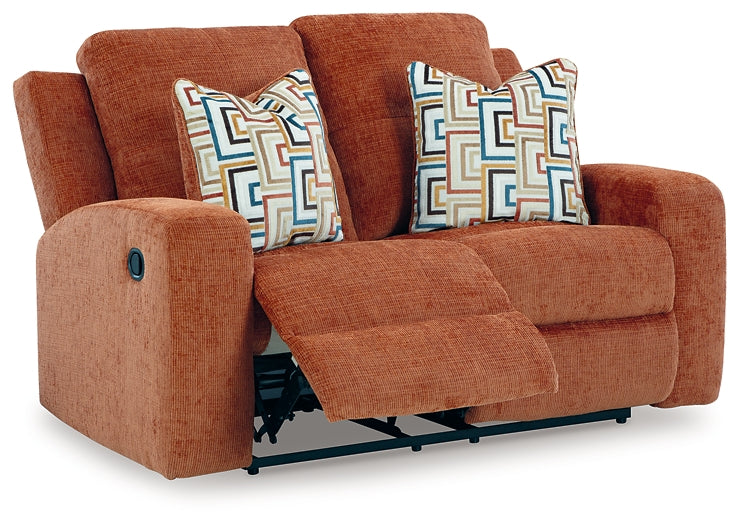 Danum Manual Reclining Loveseat
