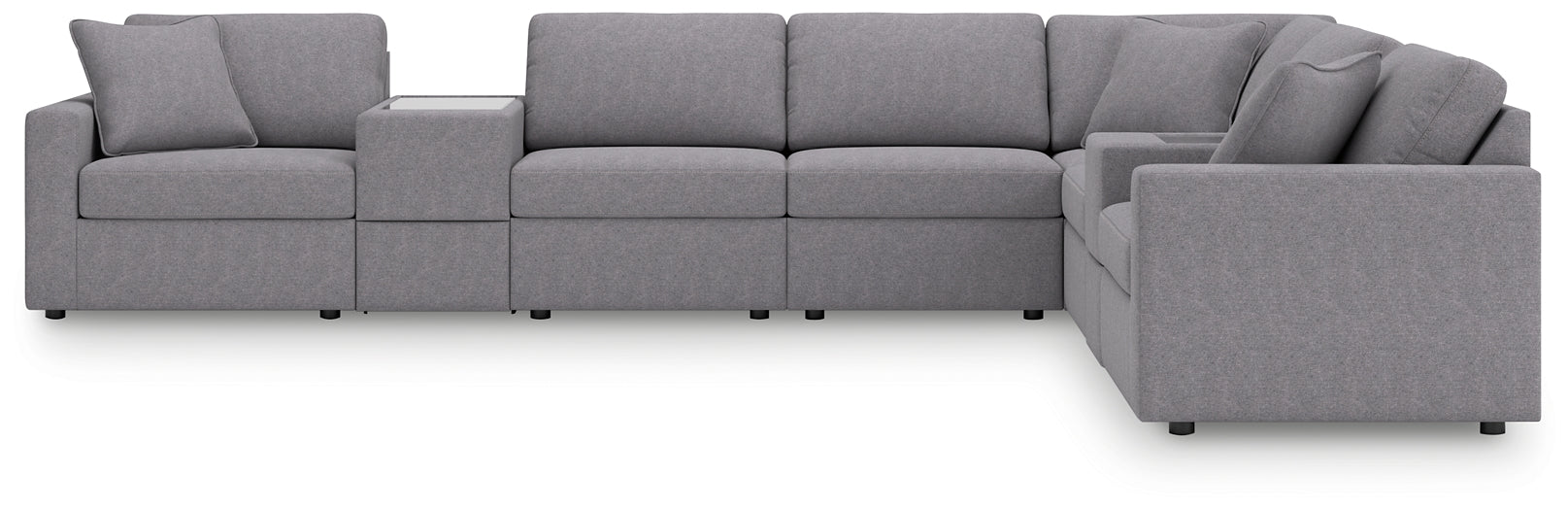 Modmax 8-Piece Sectional with Storage Consoles